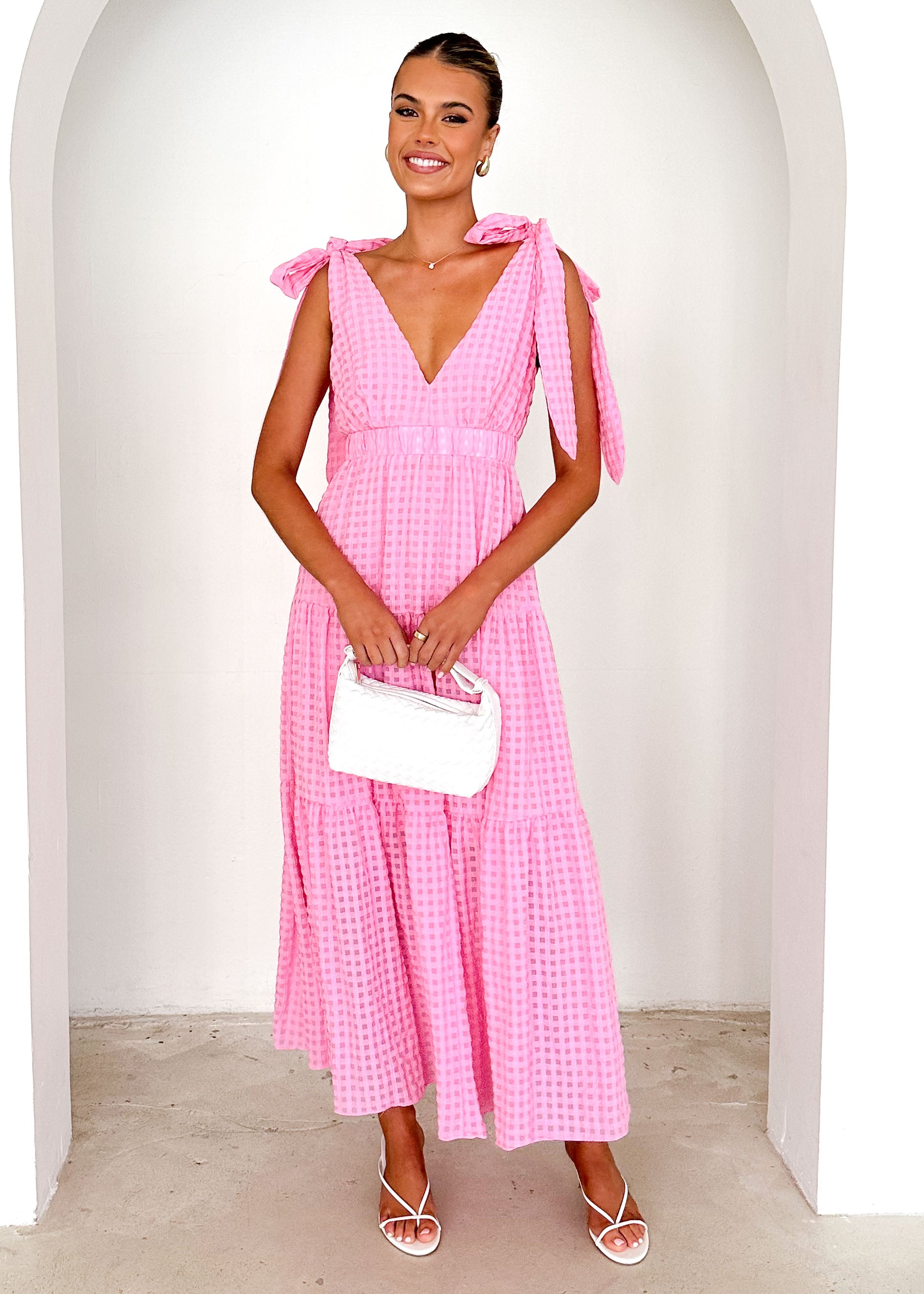 Flynn Maxi Dress - Pink