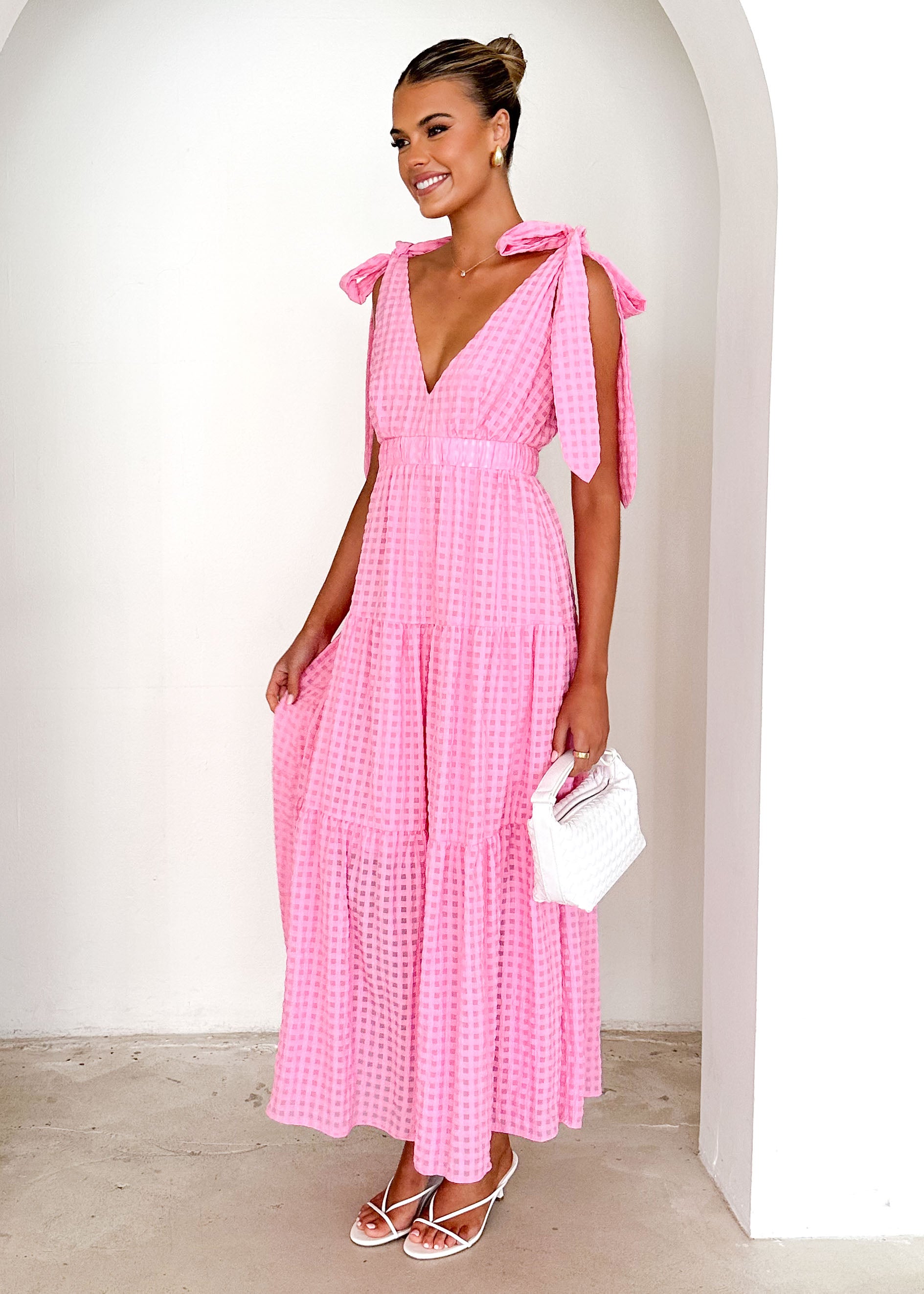 Flynn Maxi Dress - Pink