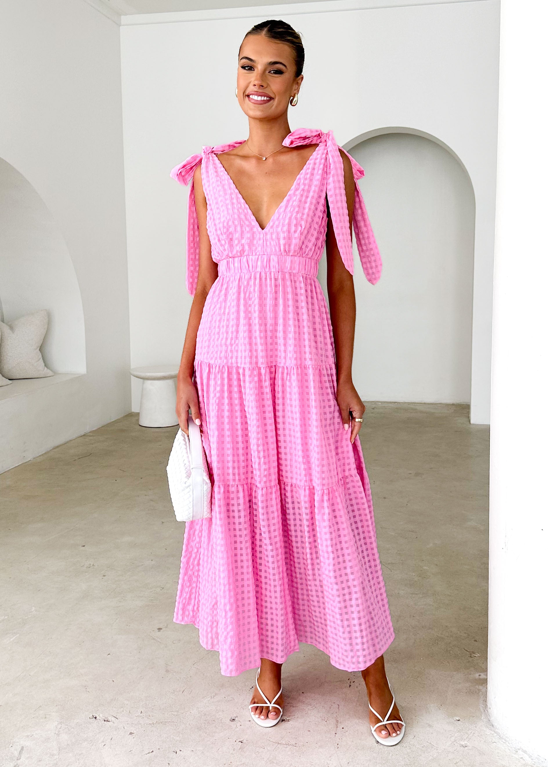 Flynn Maxi Dress - Pink