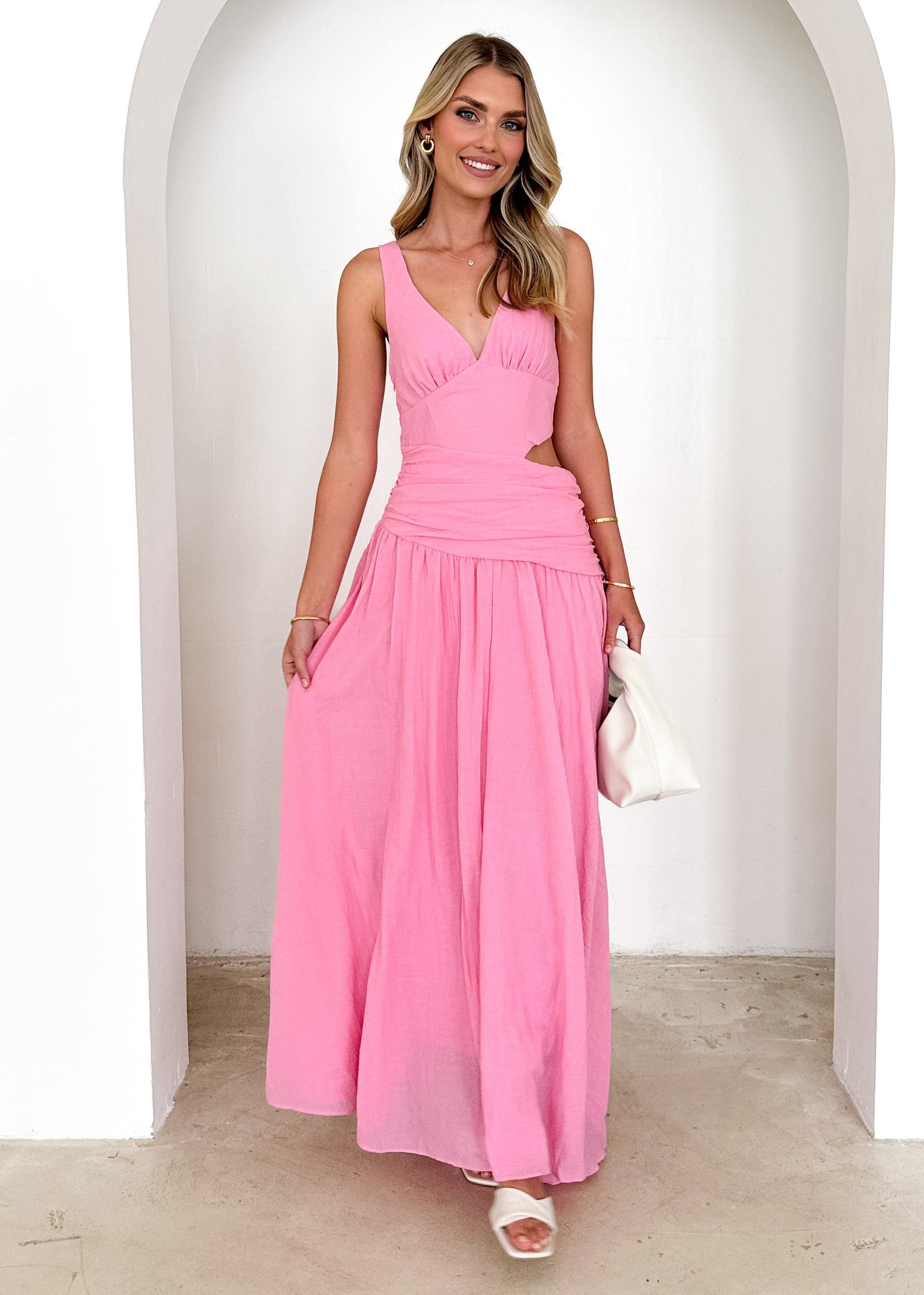 Koira Maxi Dress - Pink