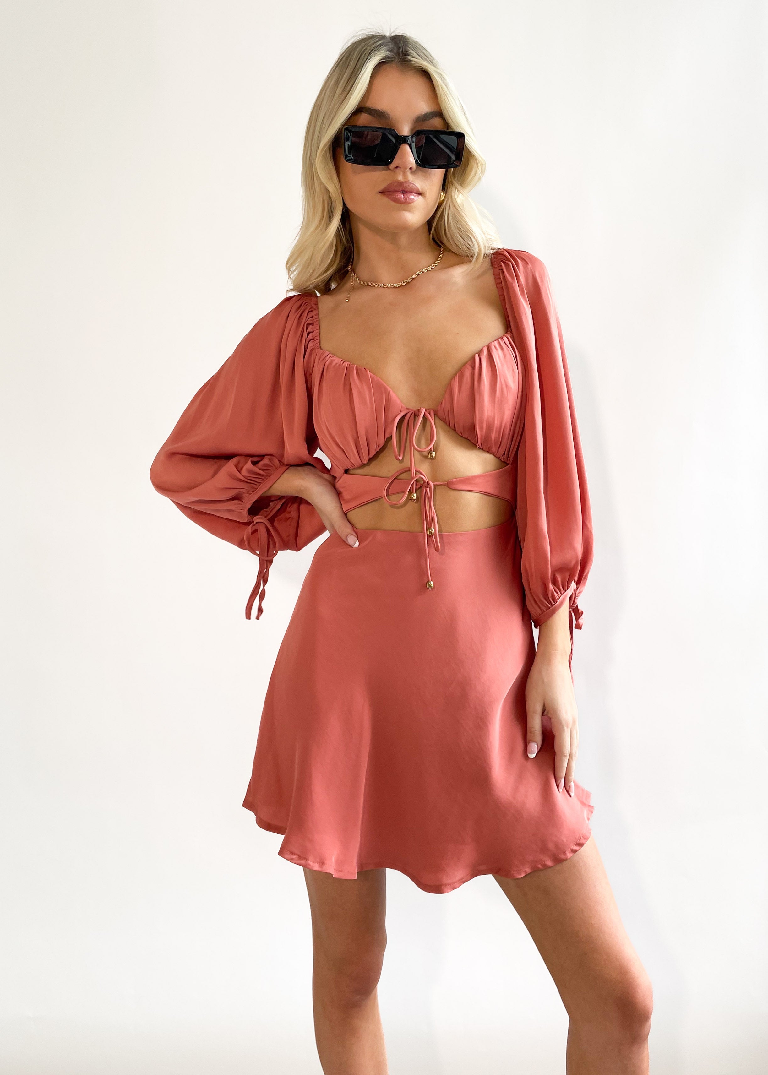 Beach Club Dress - Rose