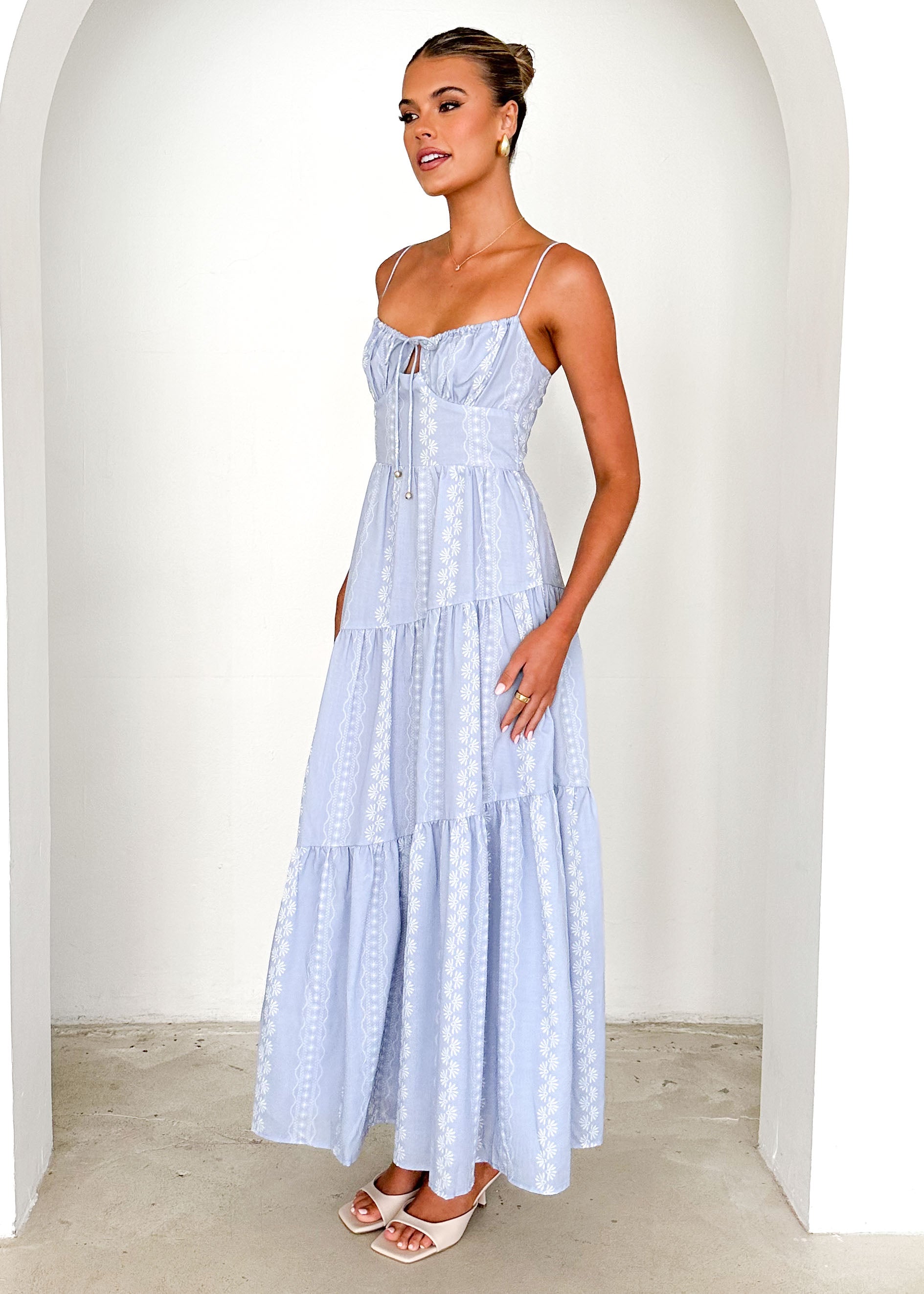 Nashville Maxi Dress - Periwinkle