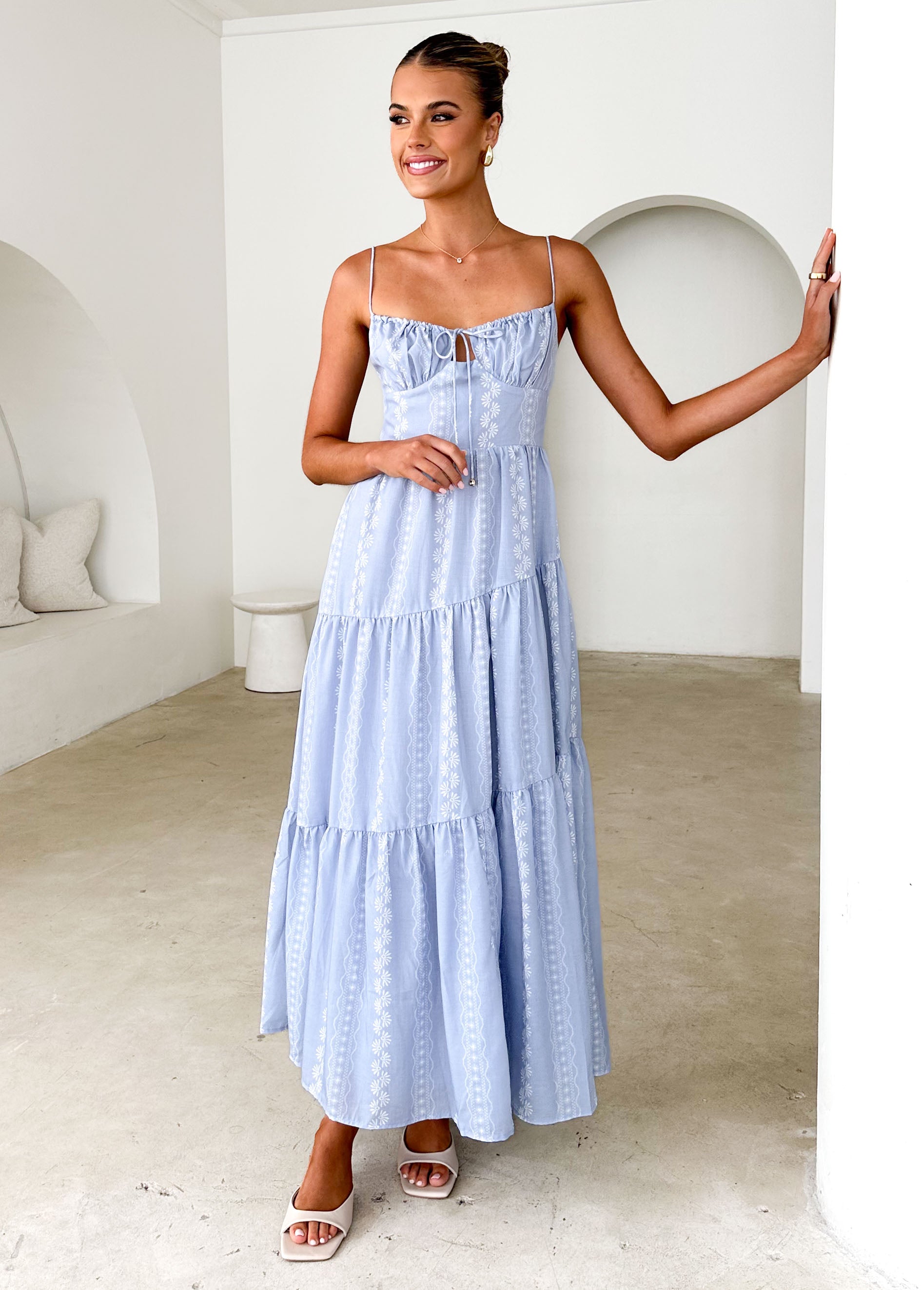 Nashville Maxi Dress - Periwinkle