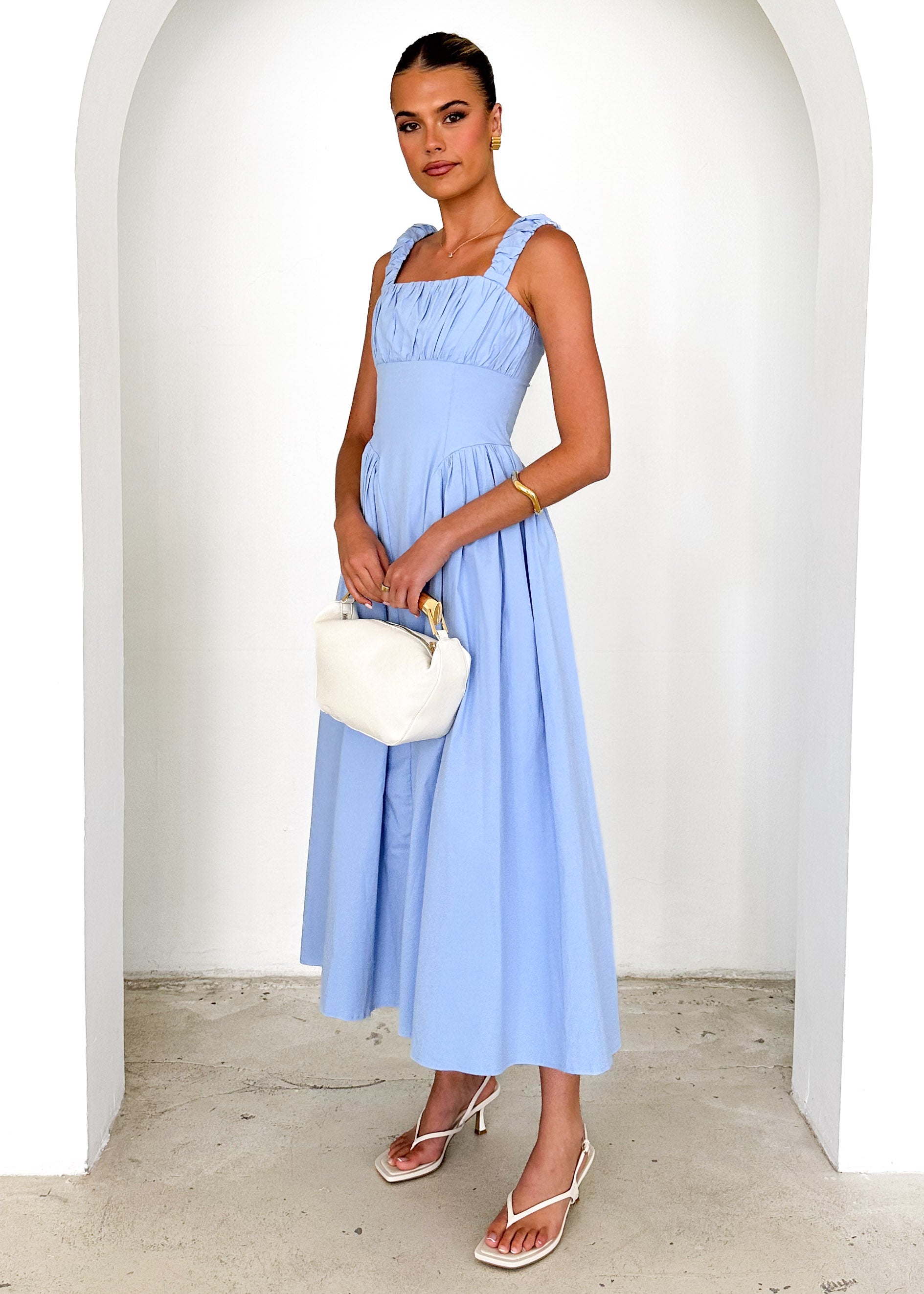 Catania Maxi Dress - Blue