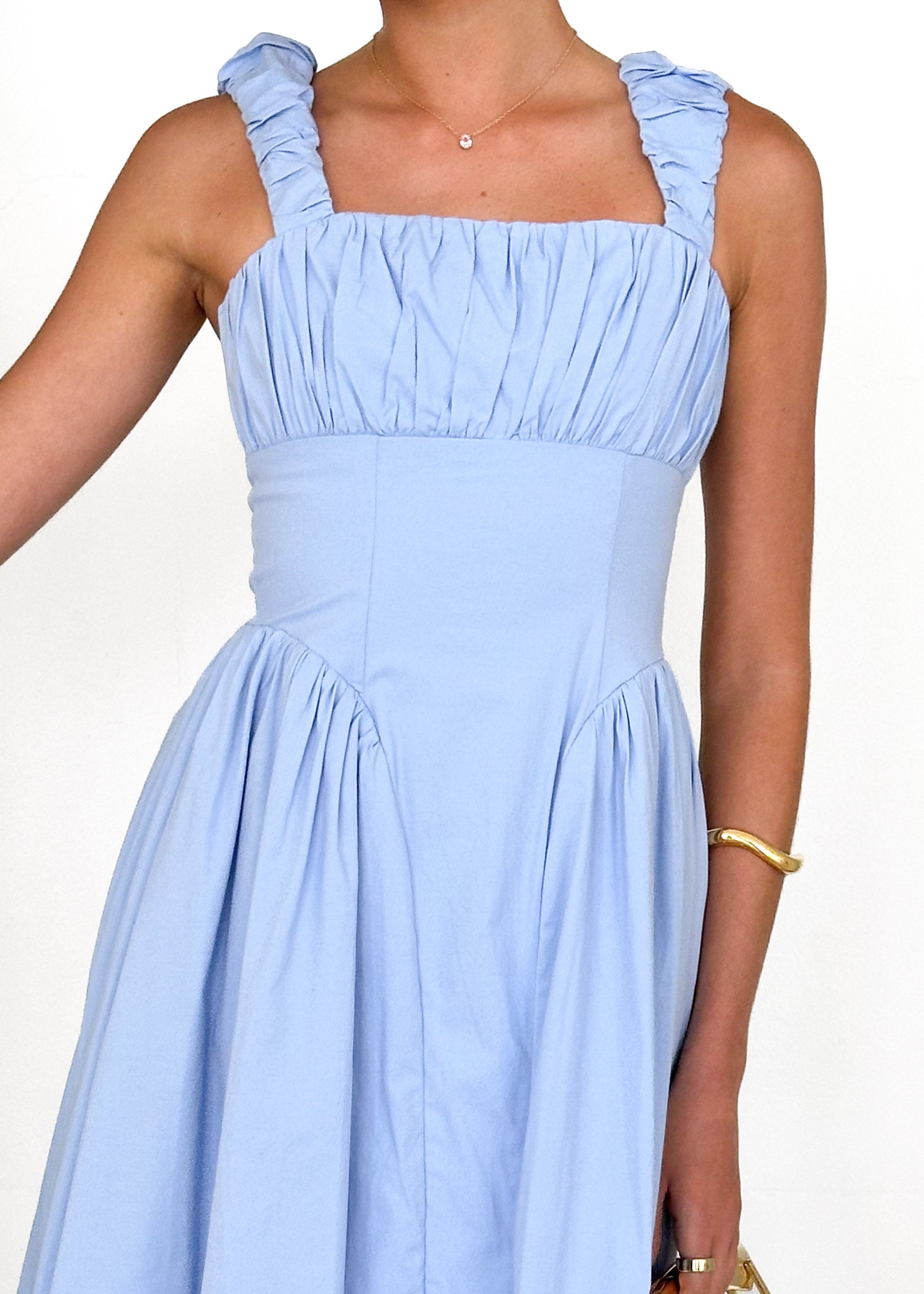 Catania Maxi Dress - Blue