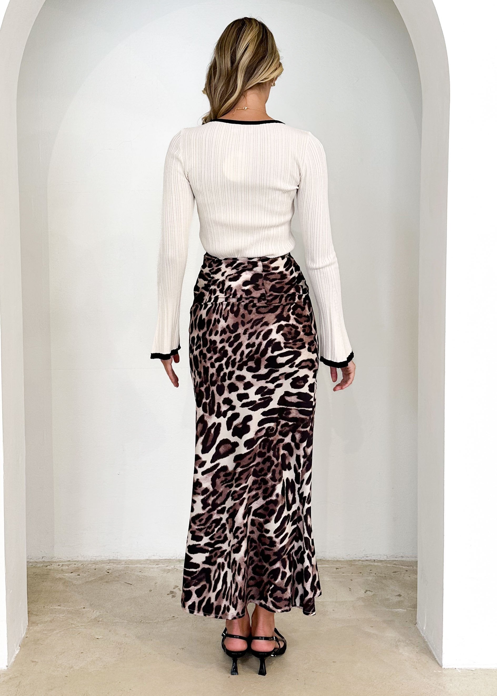 Prekto Maxi Skirt - Leopard