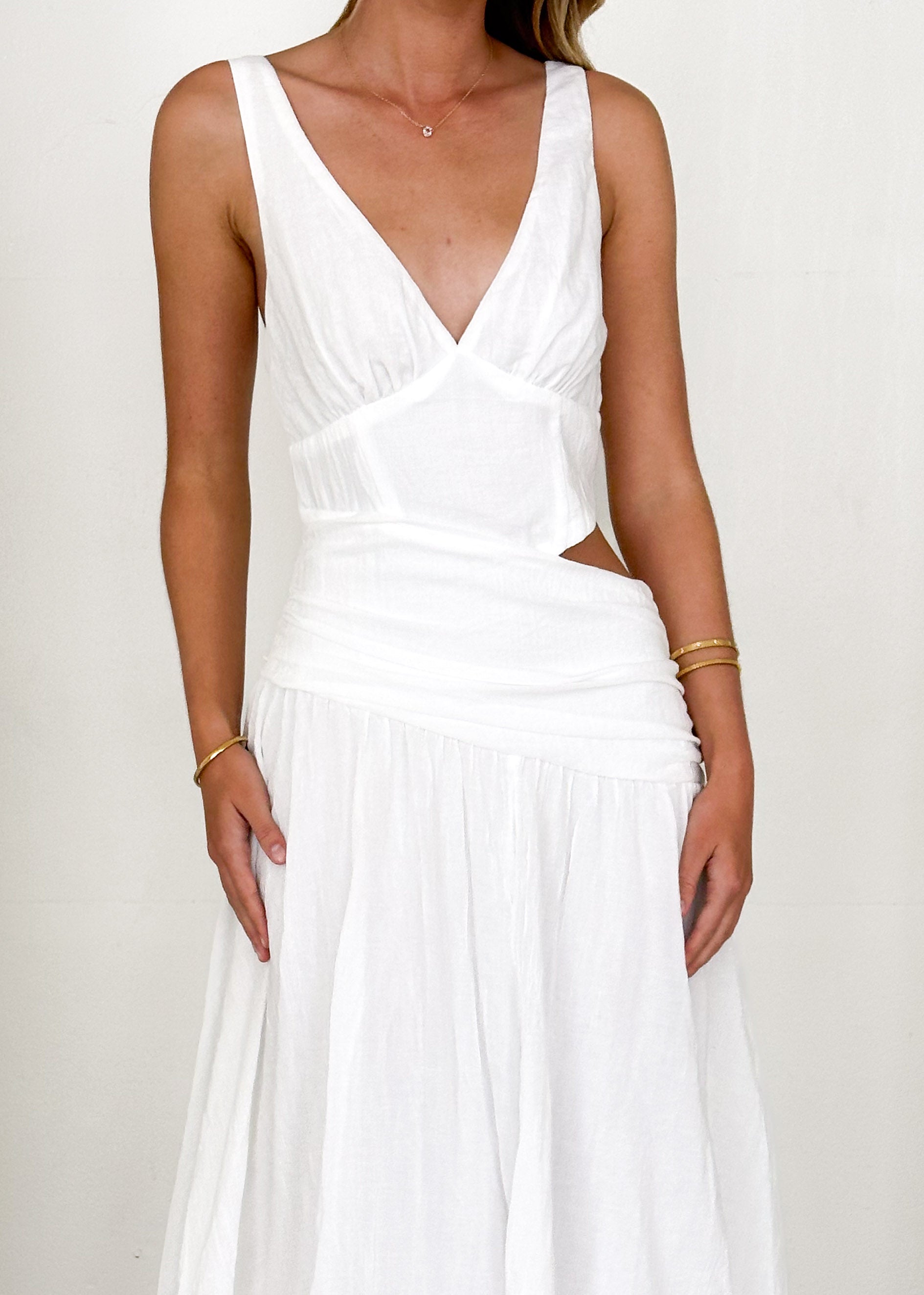 Koira Maxi Dress - Off White