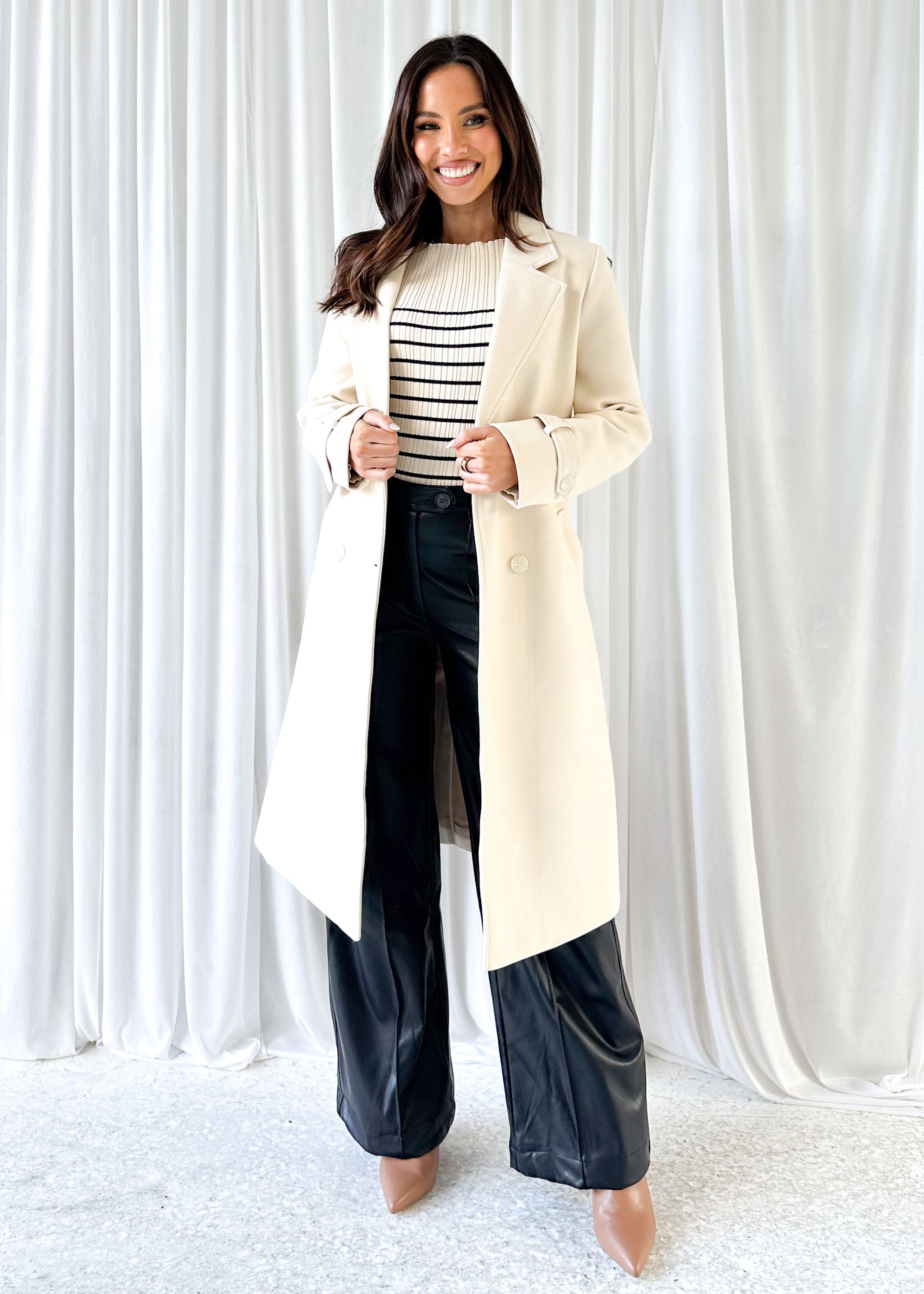 Dreanna Coat - Cream