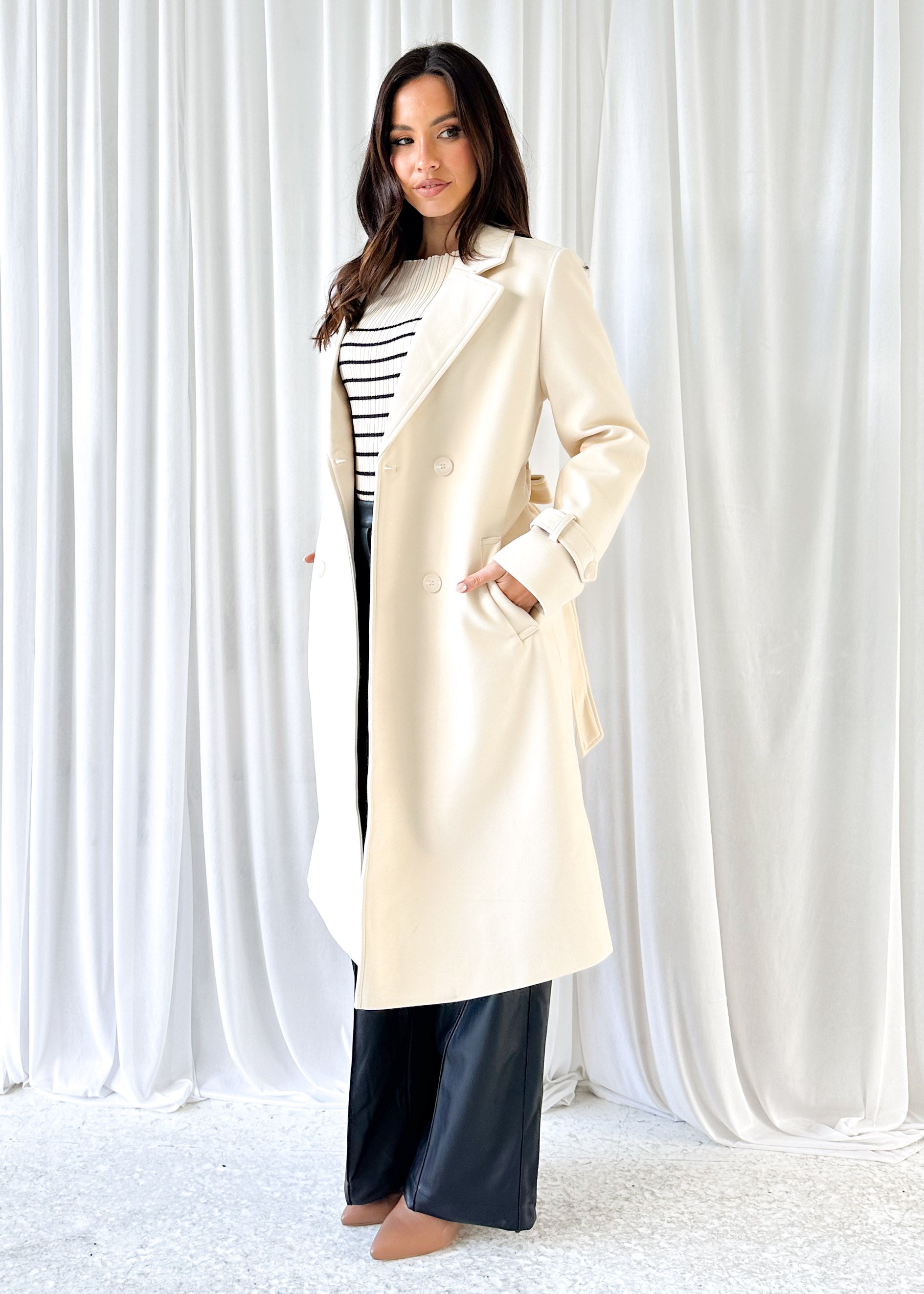 Dreanna Coat - Cream