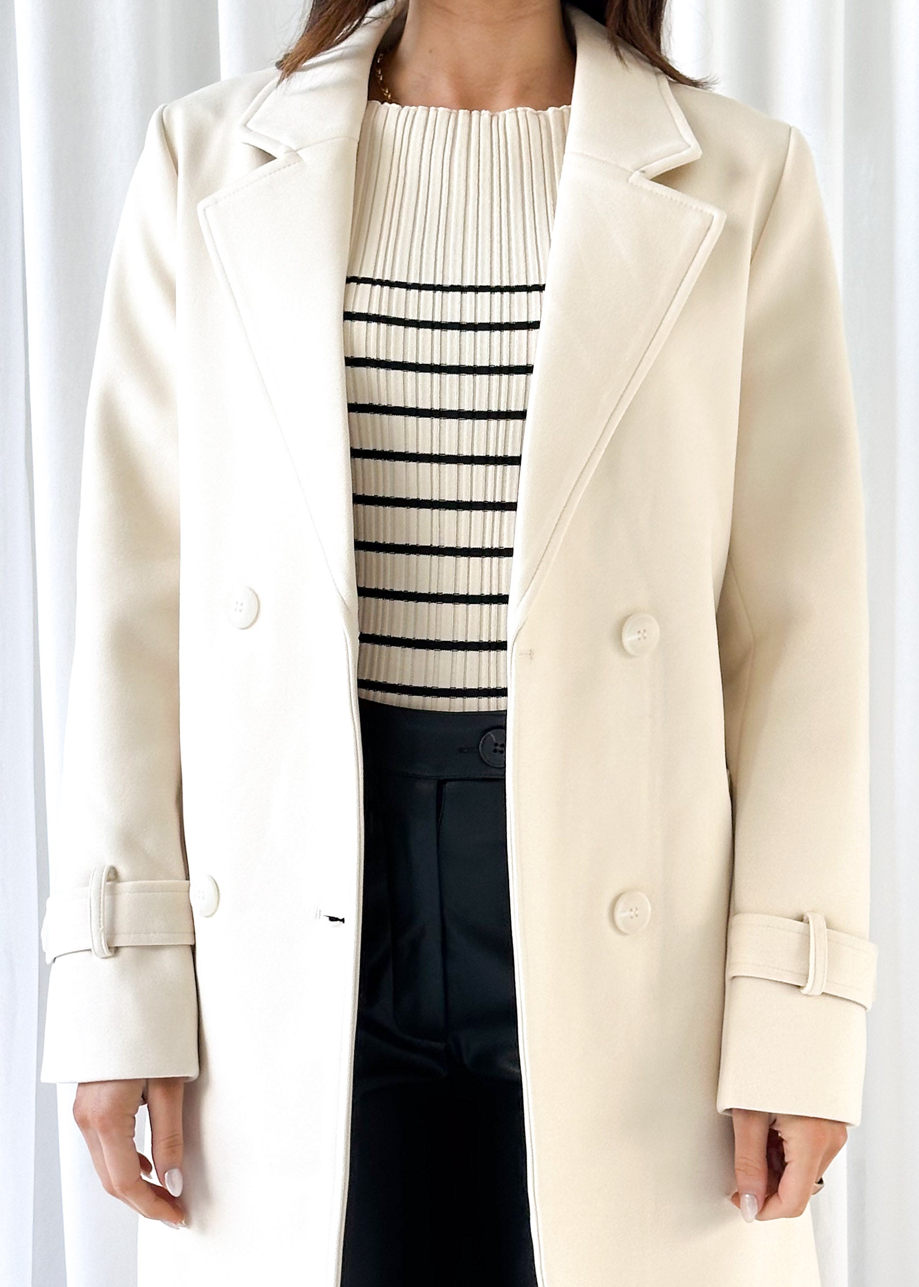 Dreanna Coat - Cream