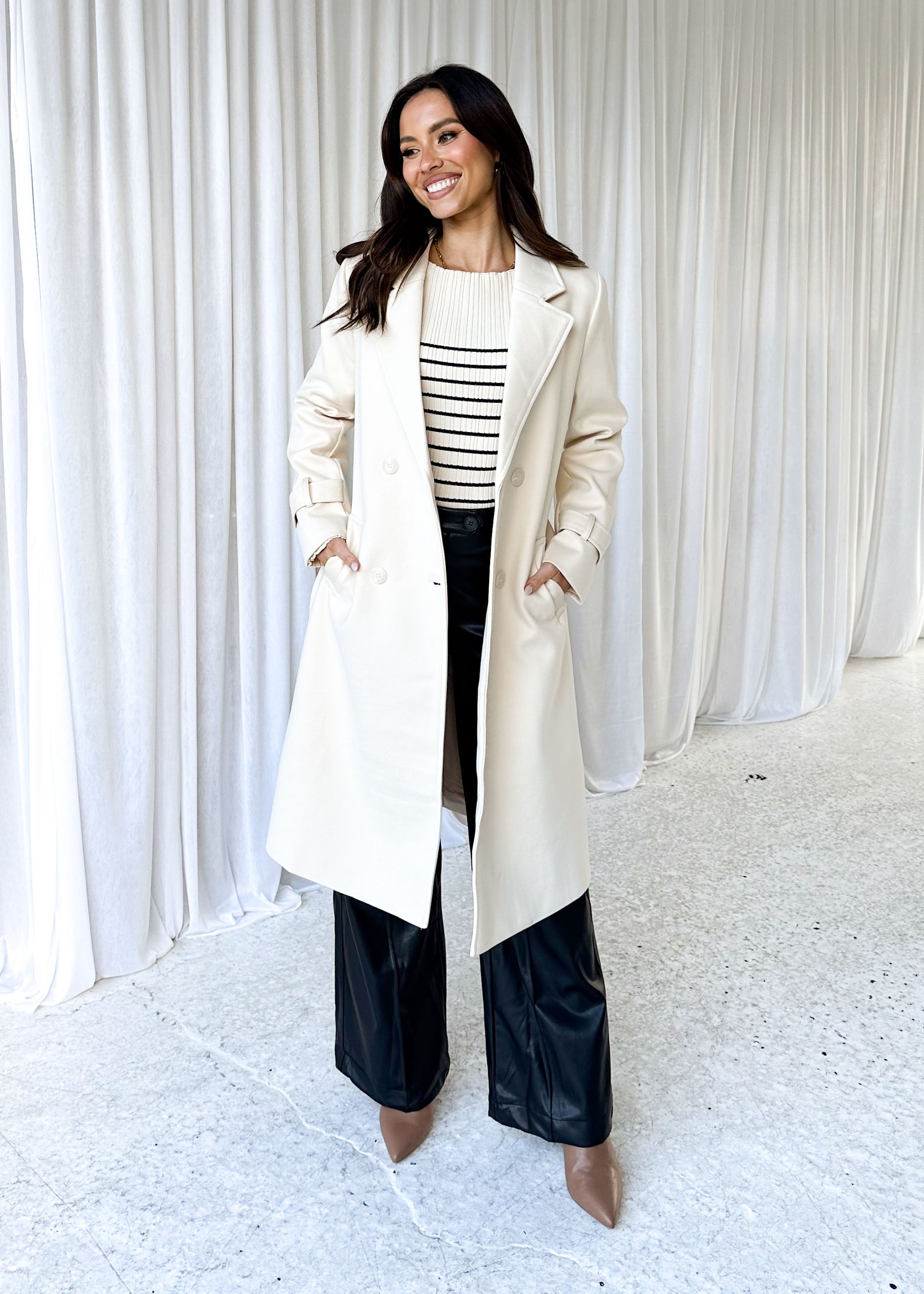 Dreanna Coat - Cream