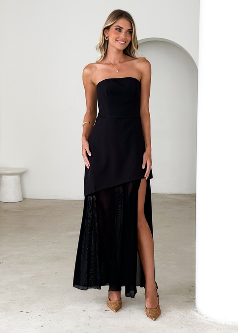 Cabaret Strapless Maxi Dress