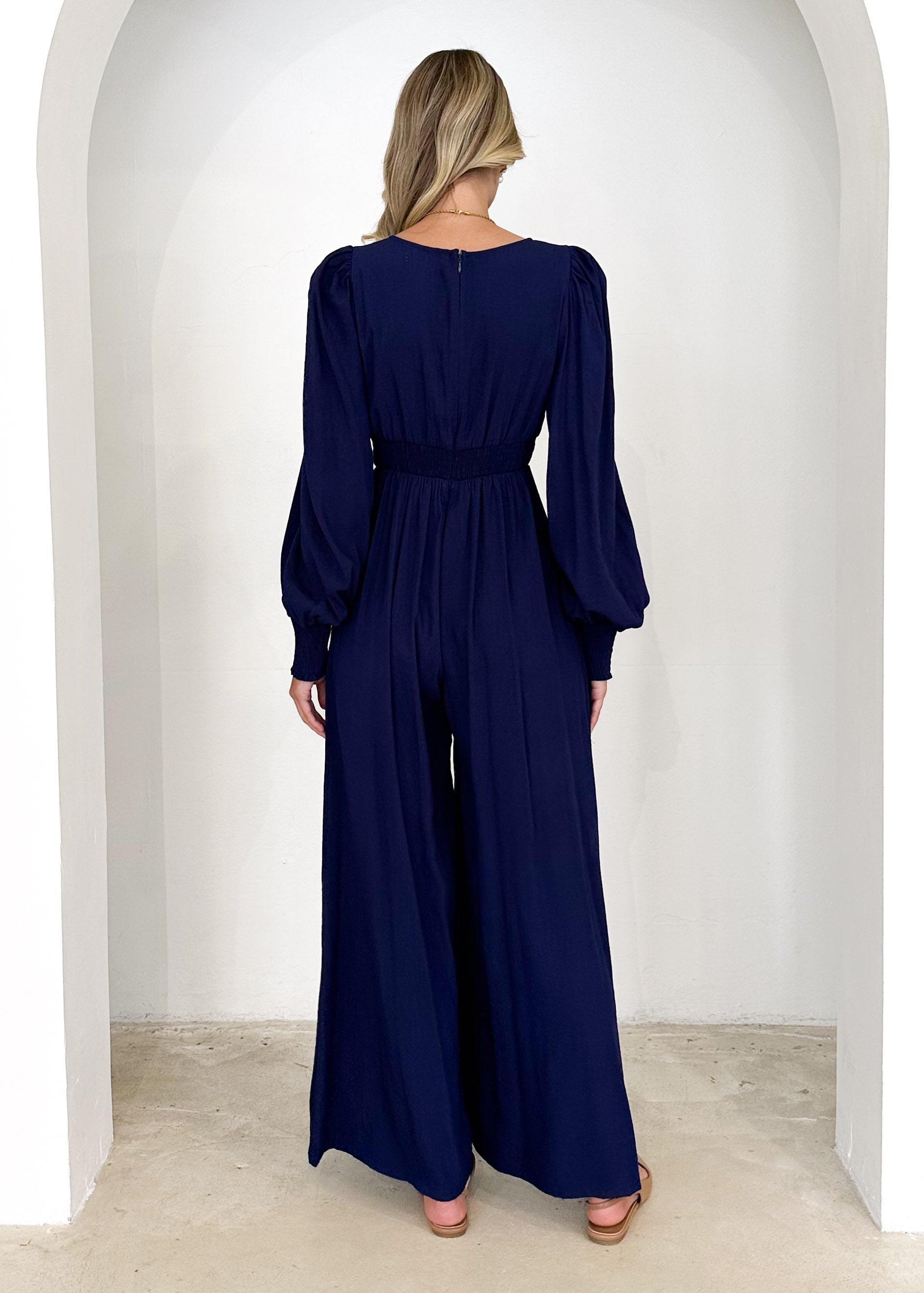 Acornna Pantsuit - Navy