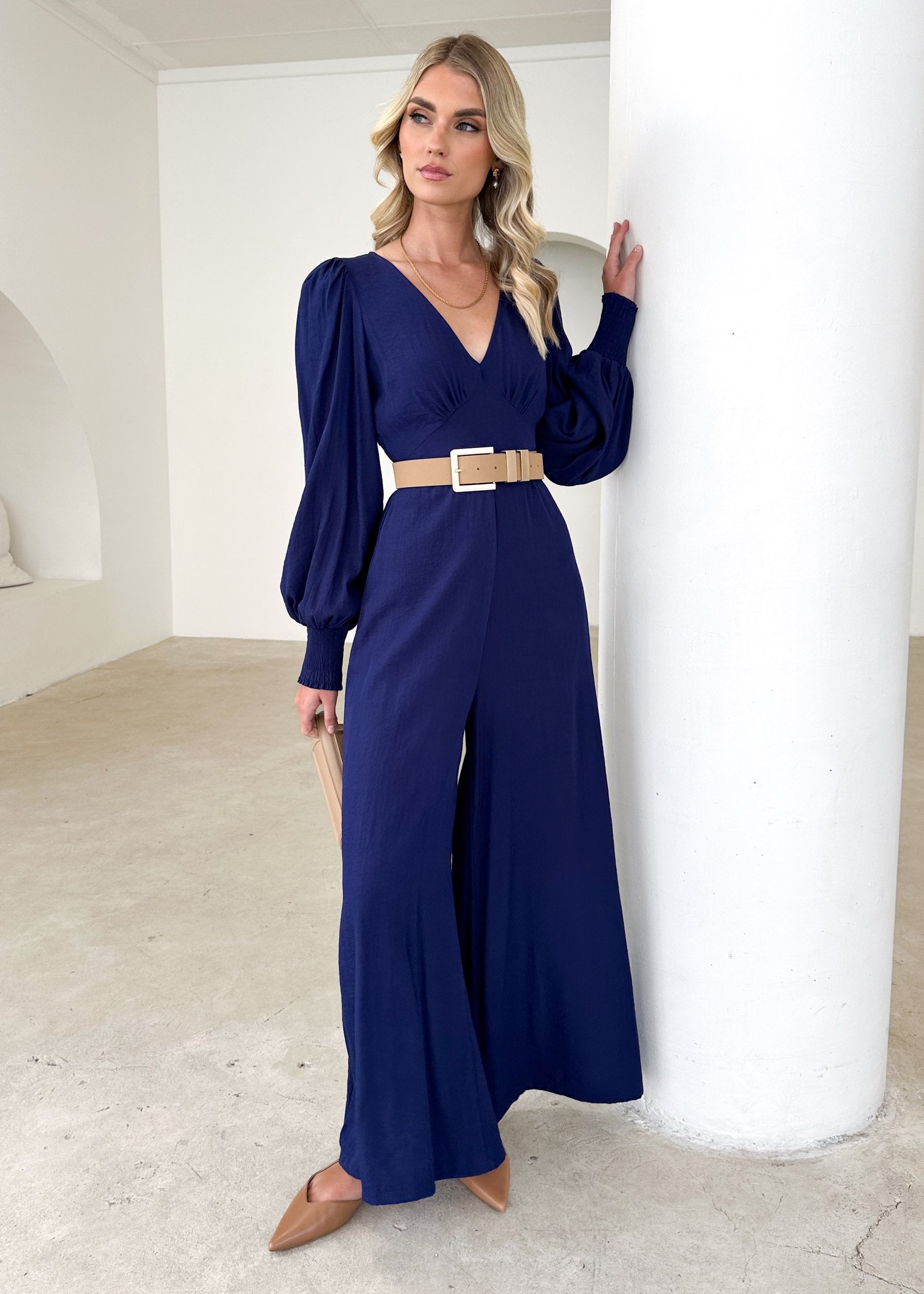 Acornna Pantsuit - Navy