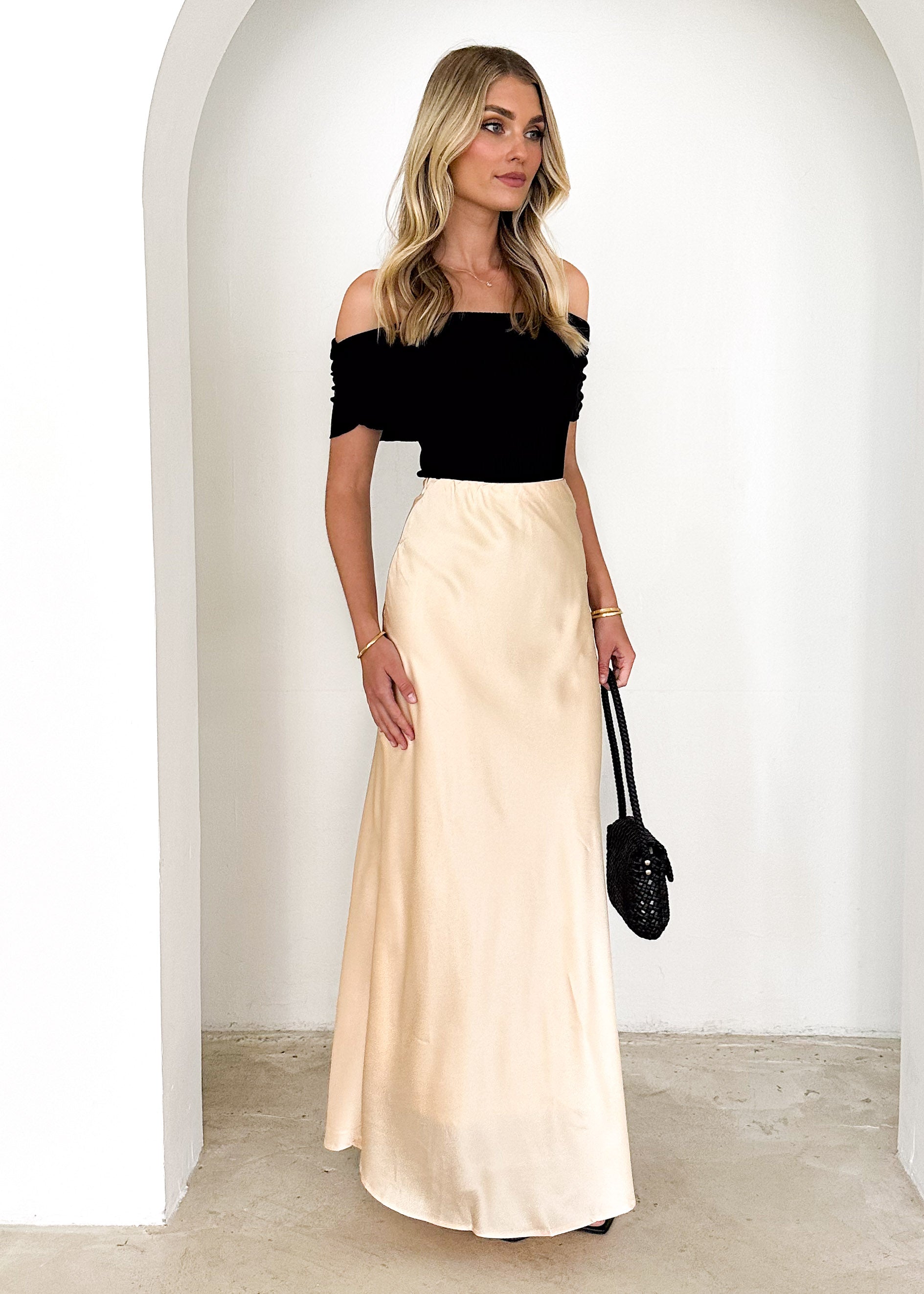 Horla Maxi Skirt - Butter