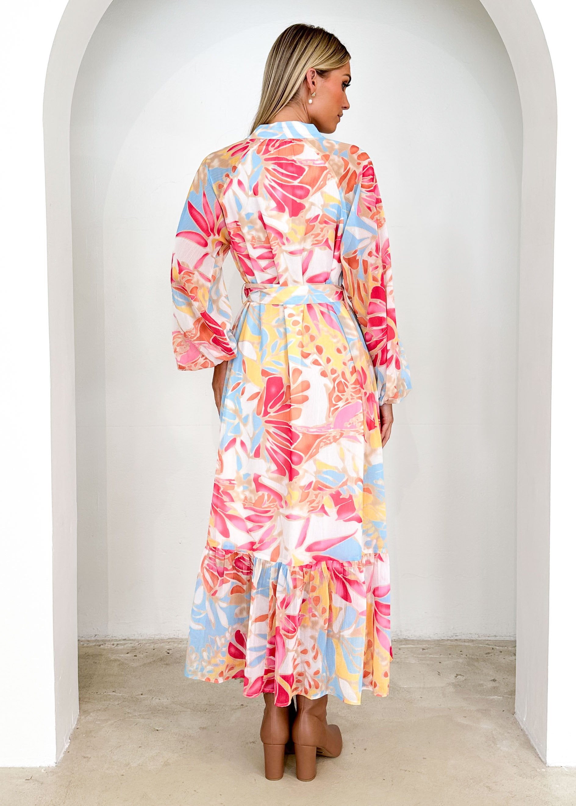 Anaisha Maxi Dress - Seaside Palm