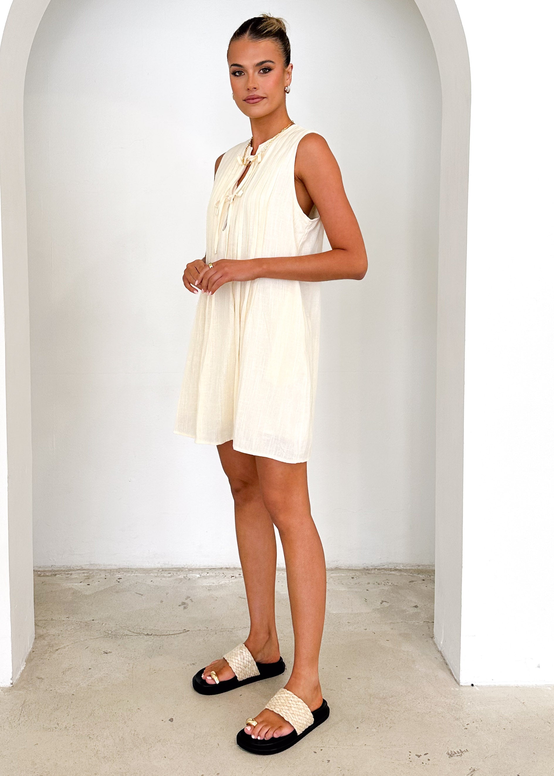 Maitland Dress - Cream