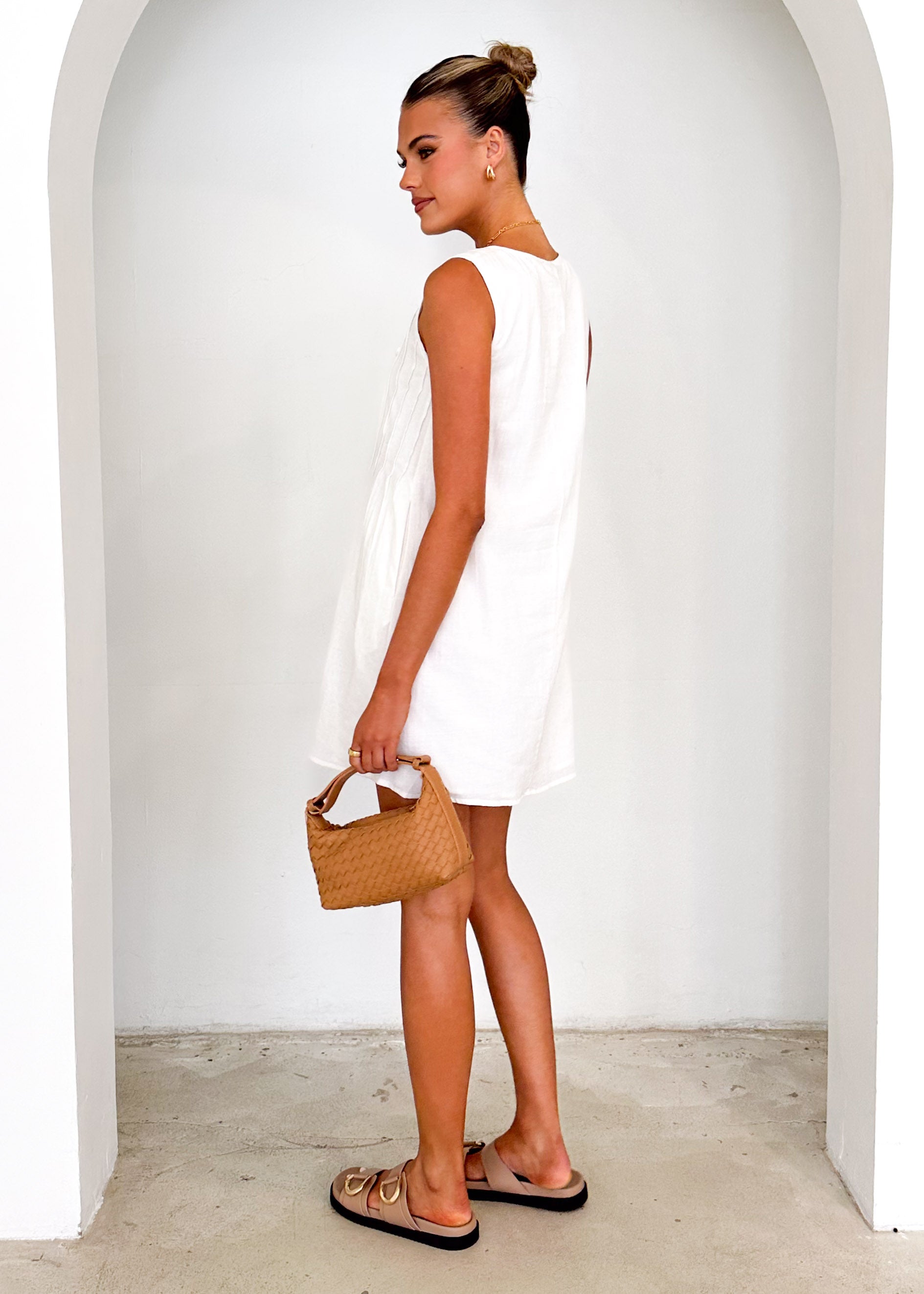 Ismene Dress - Off White