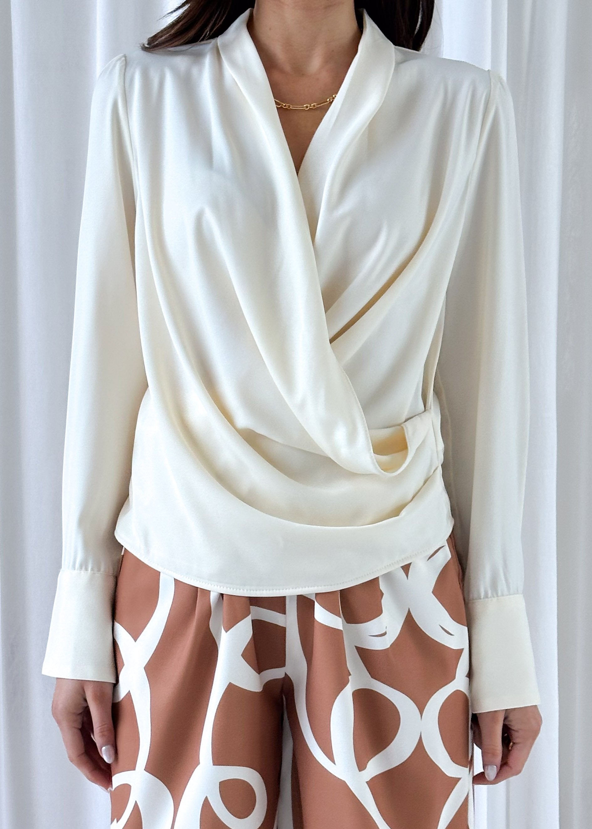 Selor Blouse - Milk