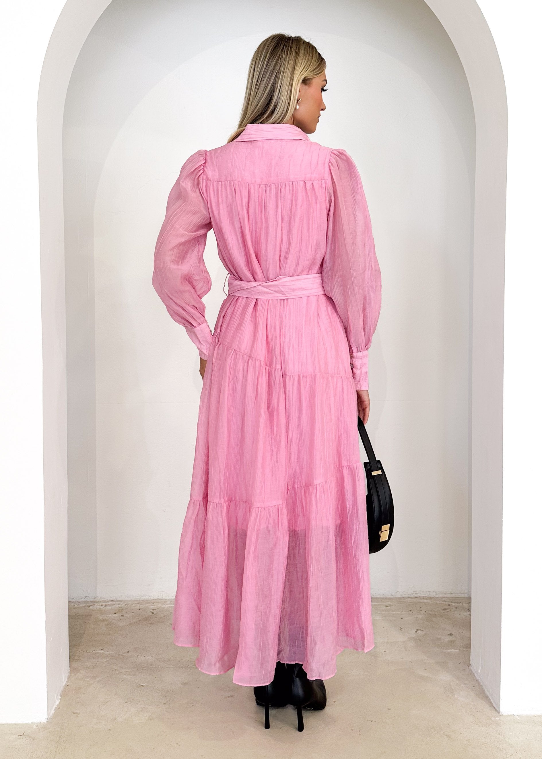 Getra Maxi Dress - Pink