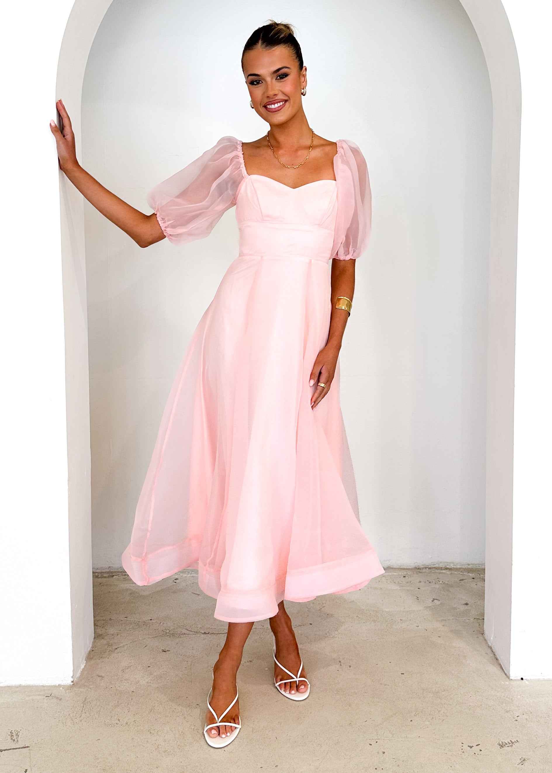 Paradisio Maxi Dress - Peach