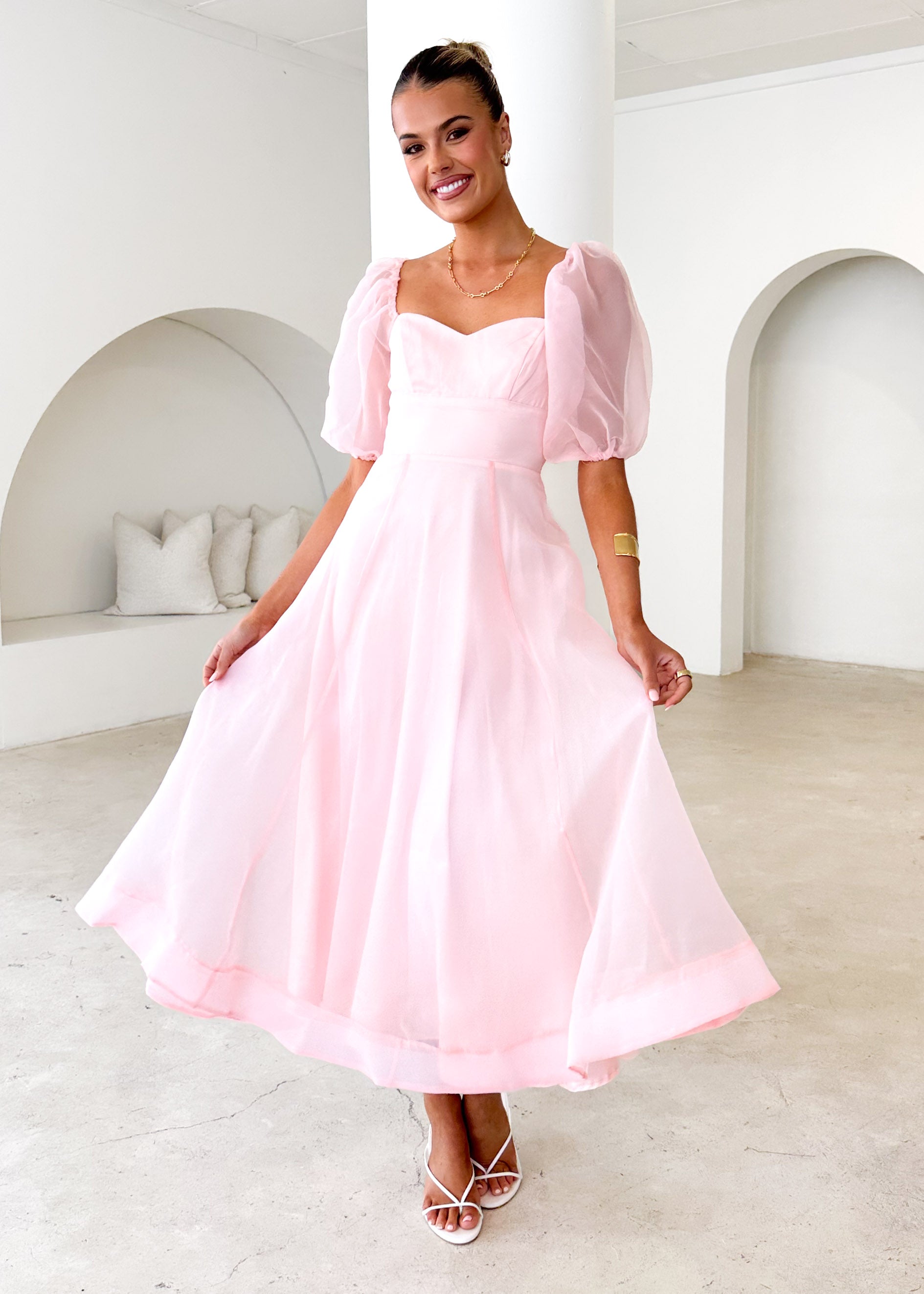 Paradisio Maxi Dress - Peach