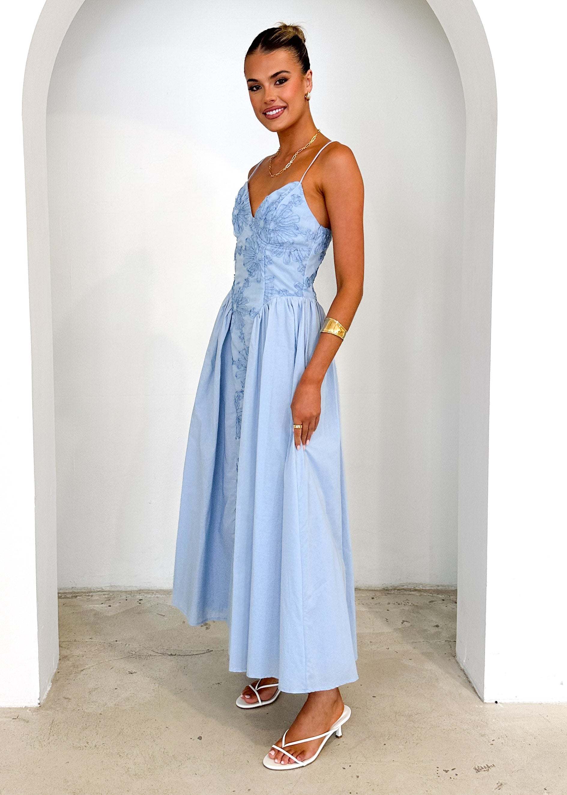 Kassi Maxi Dress - Blue