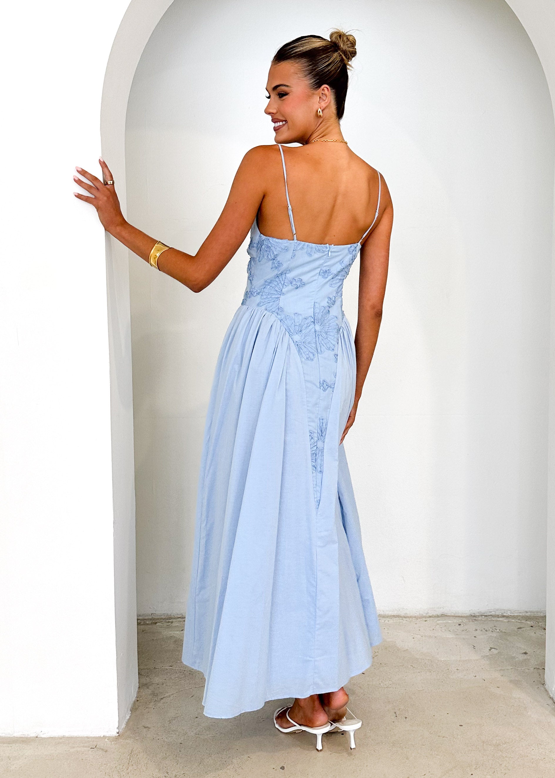 Kassi Maxi Dress - Blue