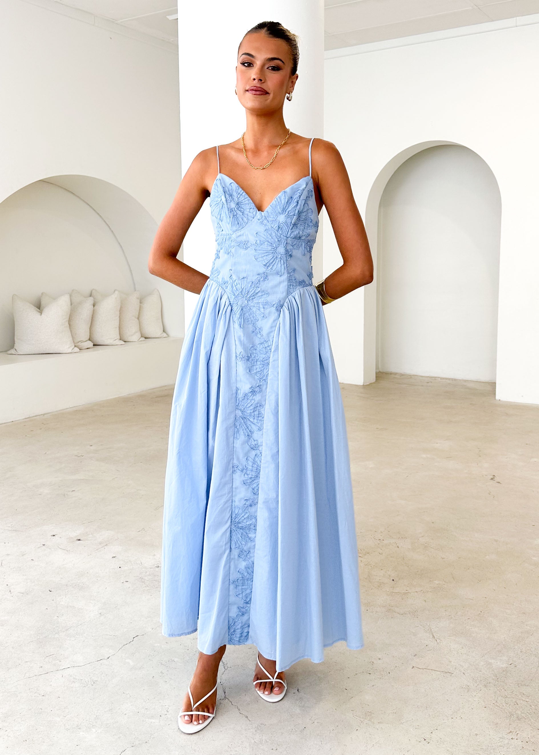 Kassi Maxi Dress - Blue