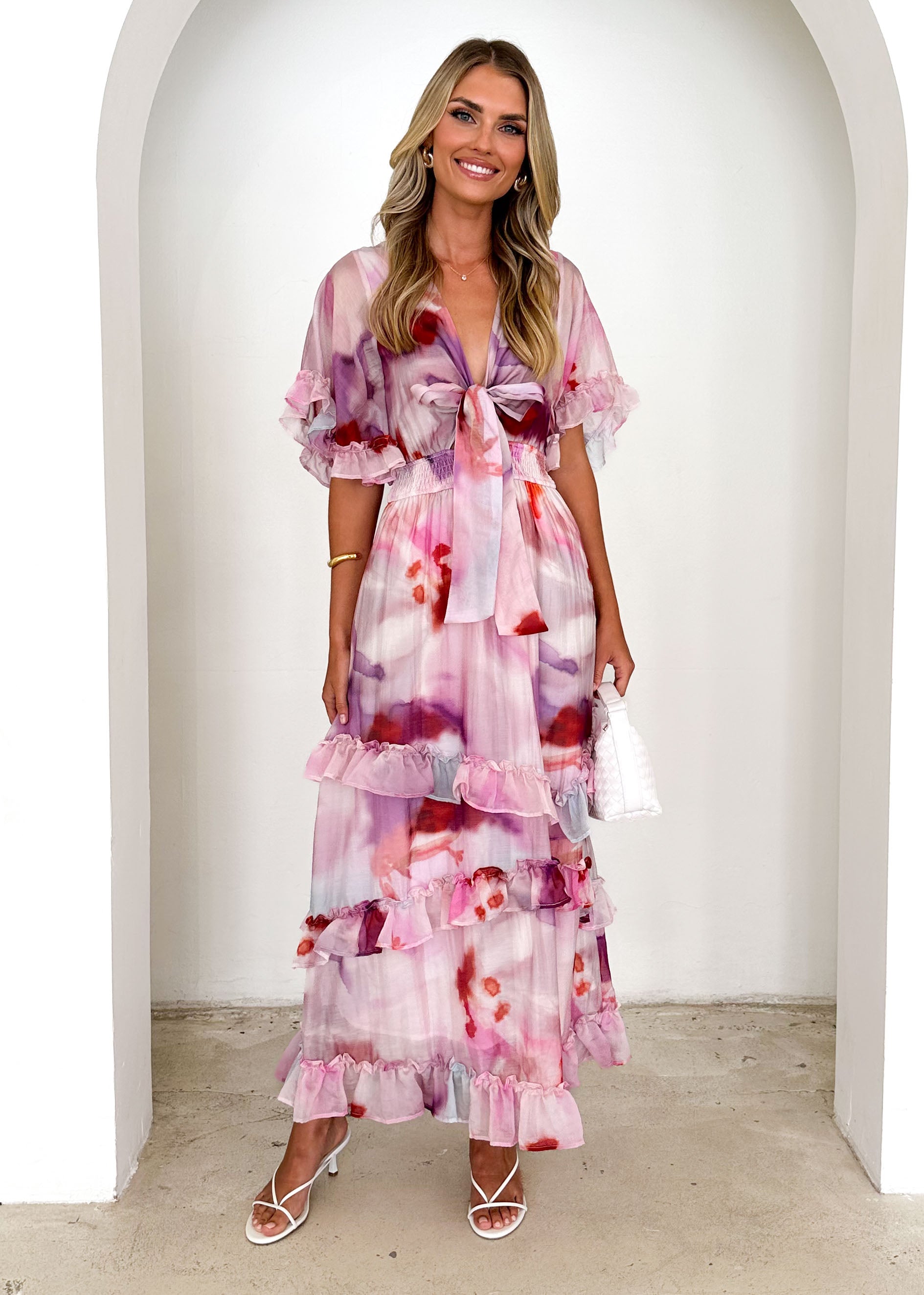 Hamilton Maxi Dress - Pink Haze