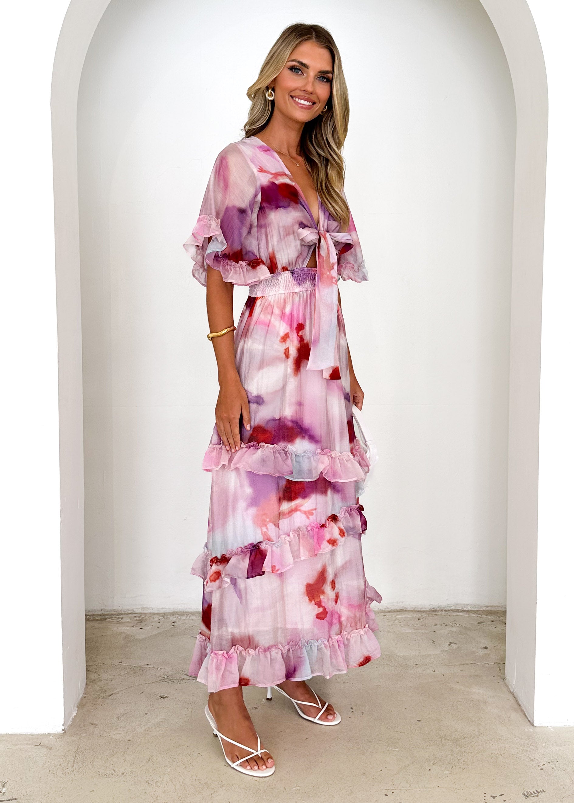 Hamilton Maxi Dress - Pink Haze