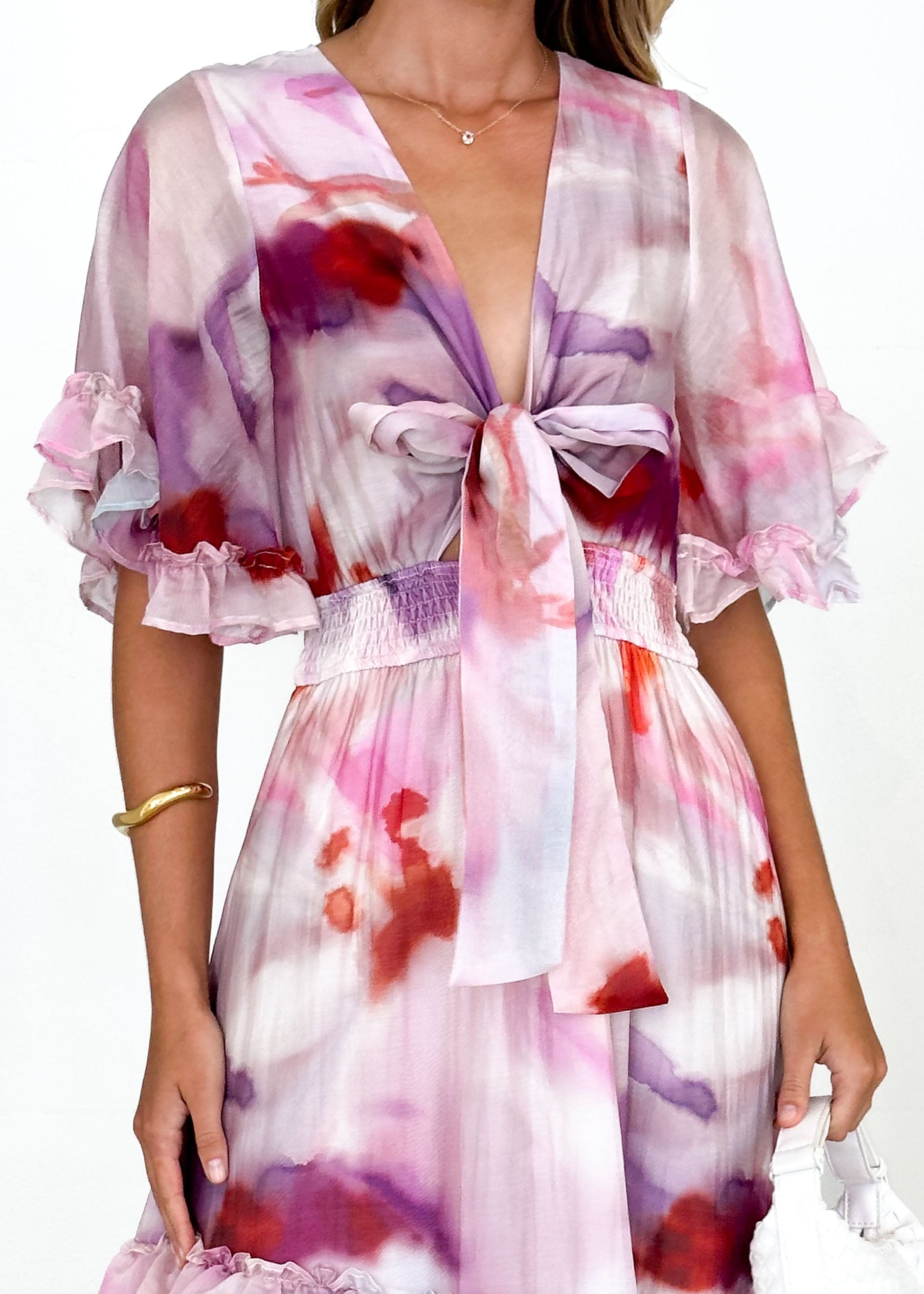 Hamilton Maxi Dress - Pink Haze