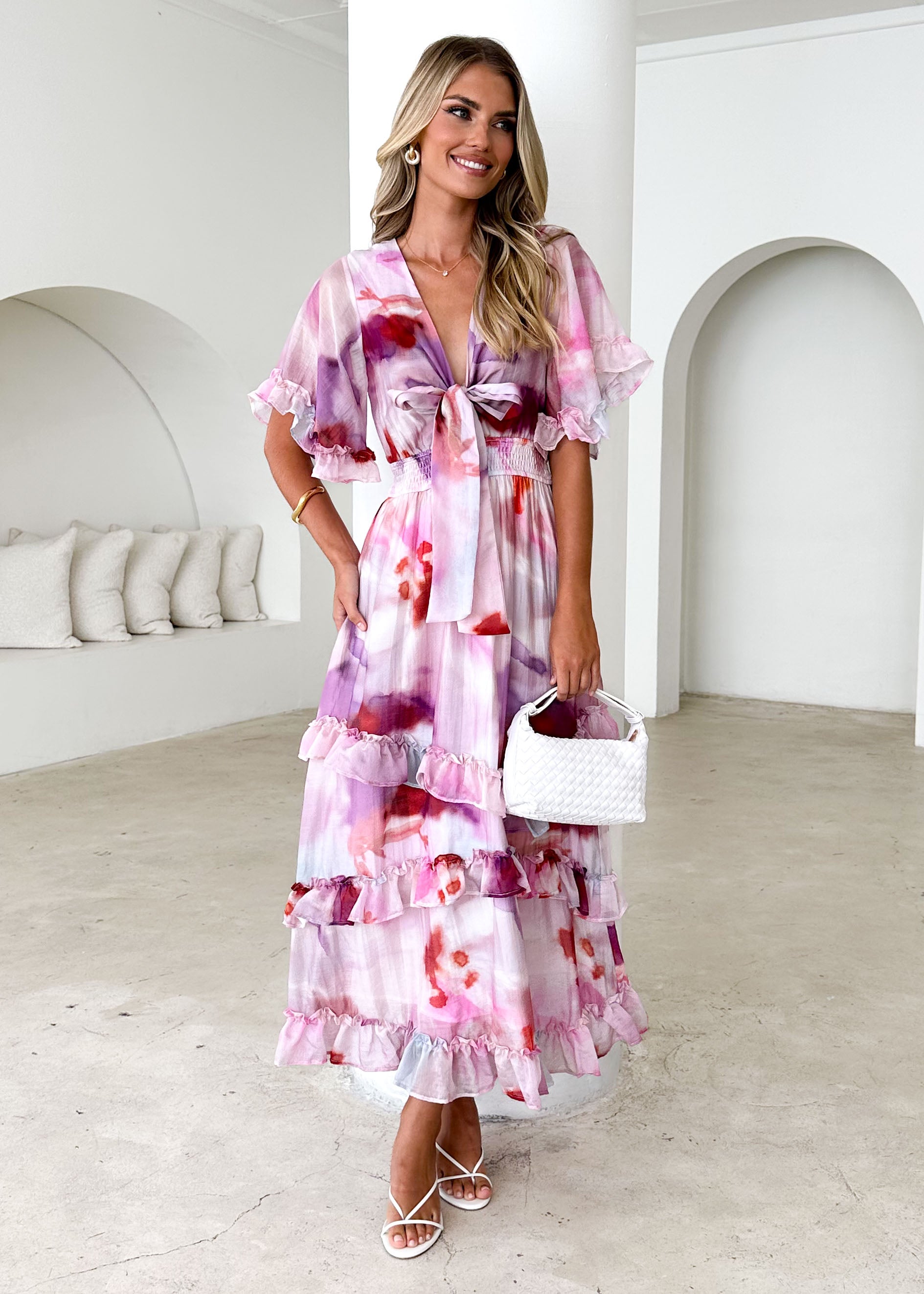 Hamilton Maxi Dress - Pink Haze