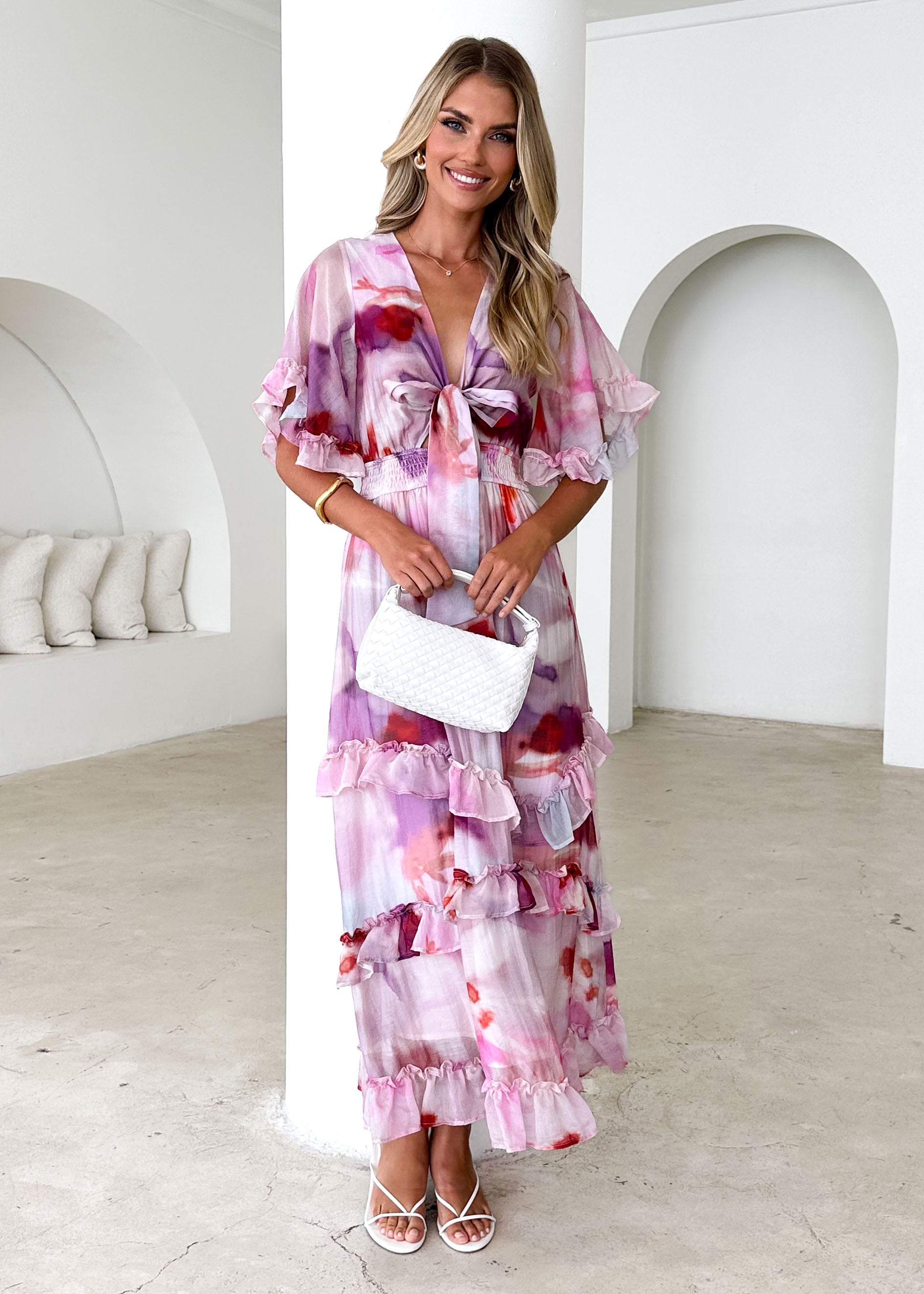 Hamilton Maxi Dress - Pink Haze