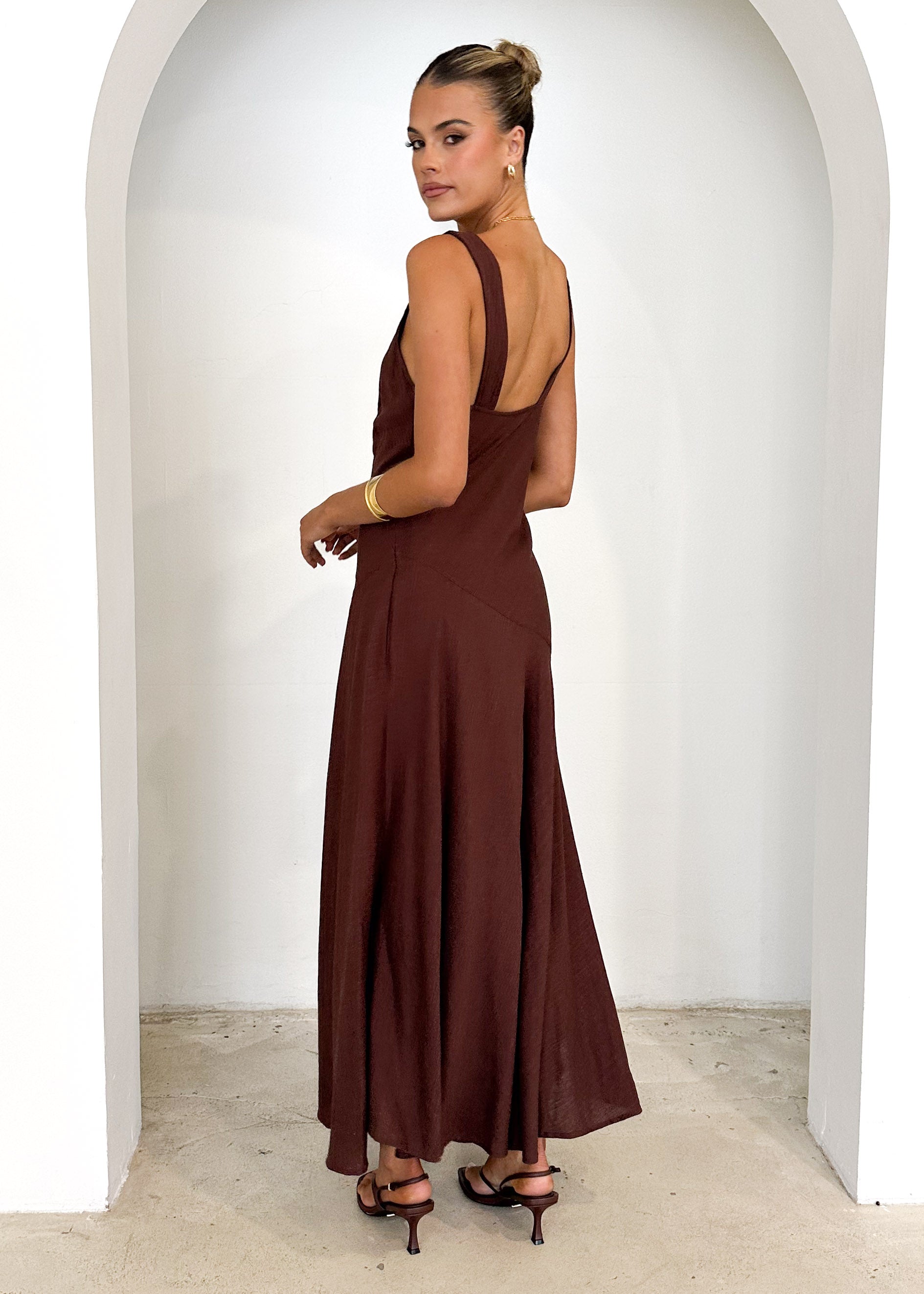 Orabelle Maxi Dress - Chocolate