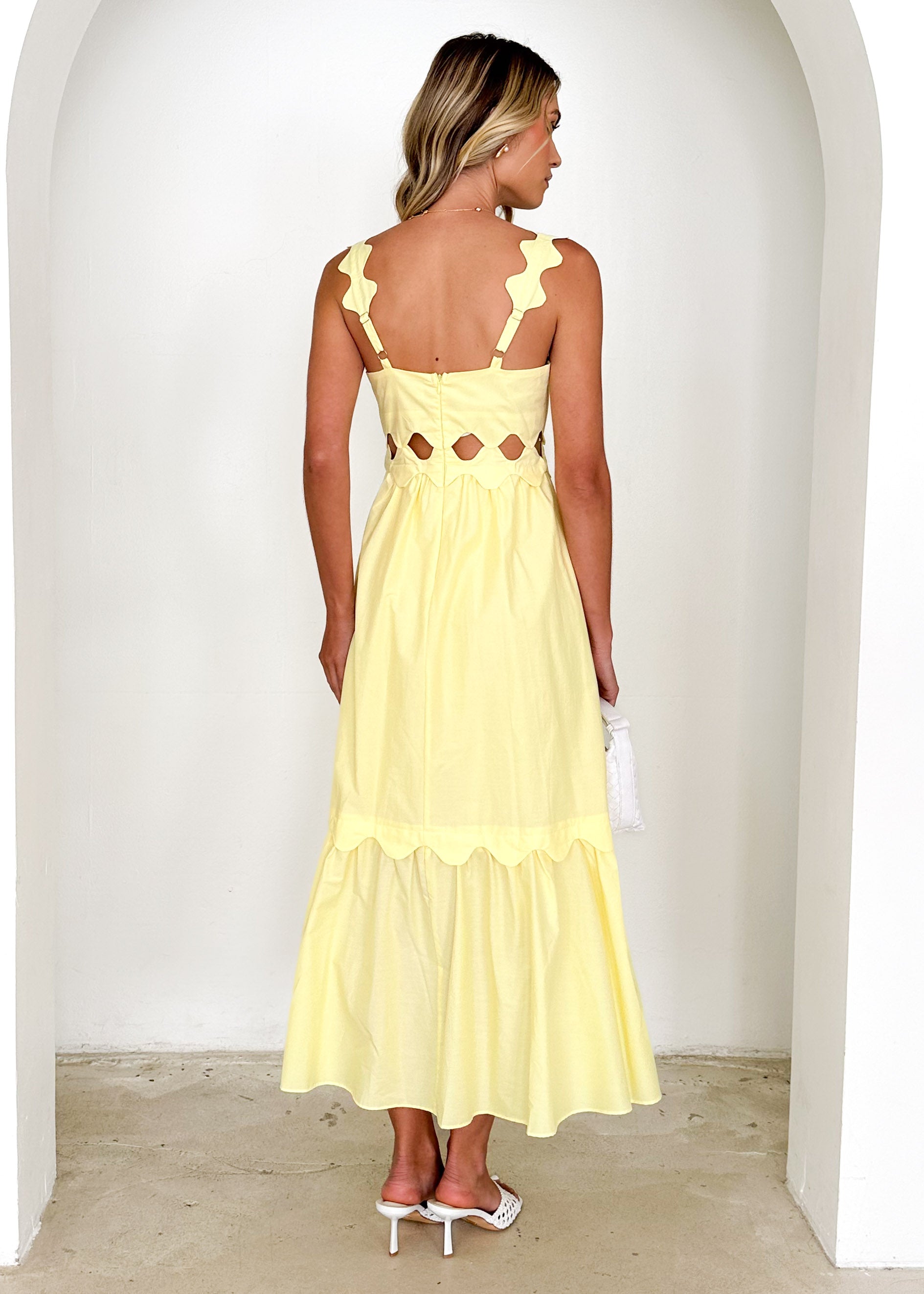 Margot Maxi Dress - Lemon