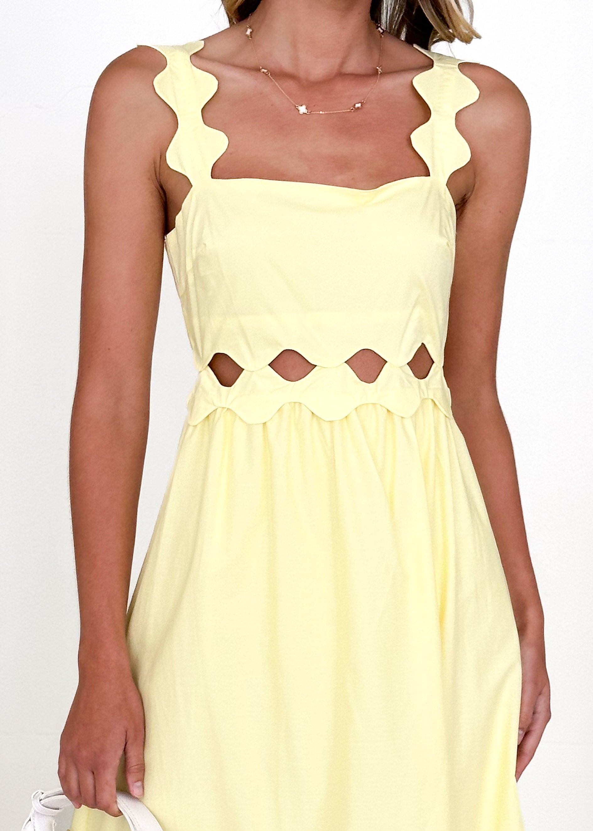 Margot Maxi Dress - Lemon