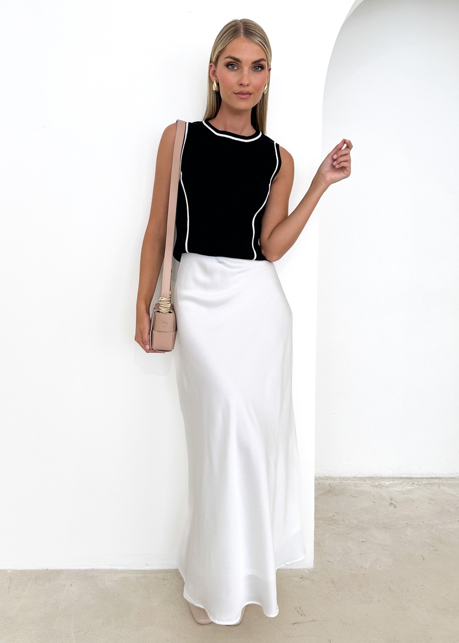 Horla Maxi Skirt - White