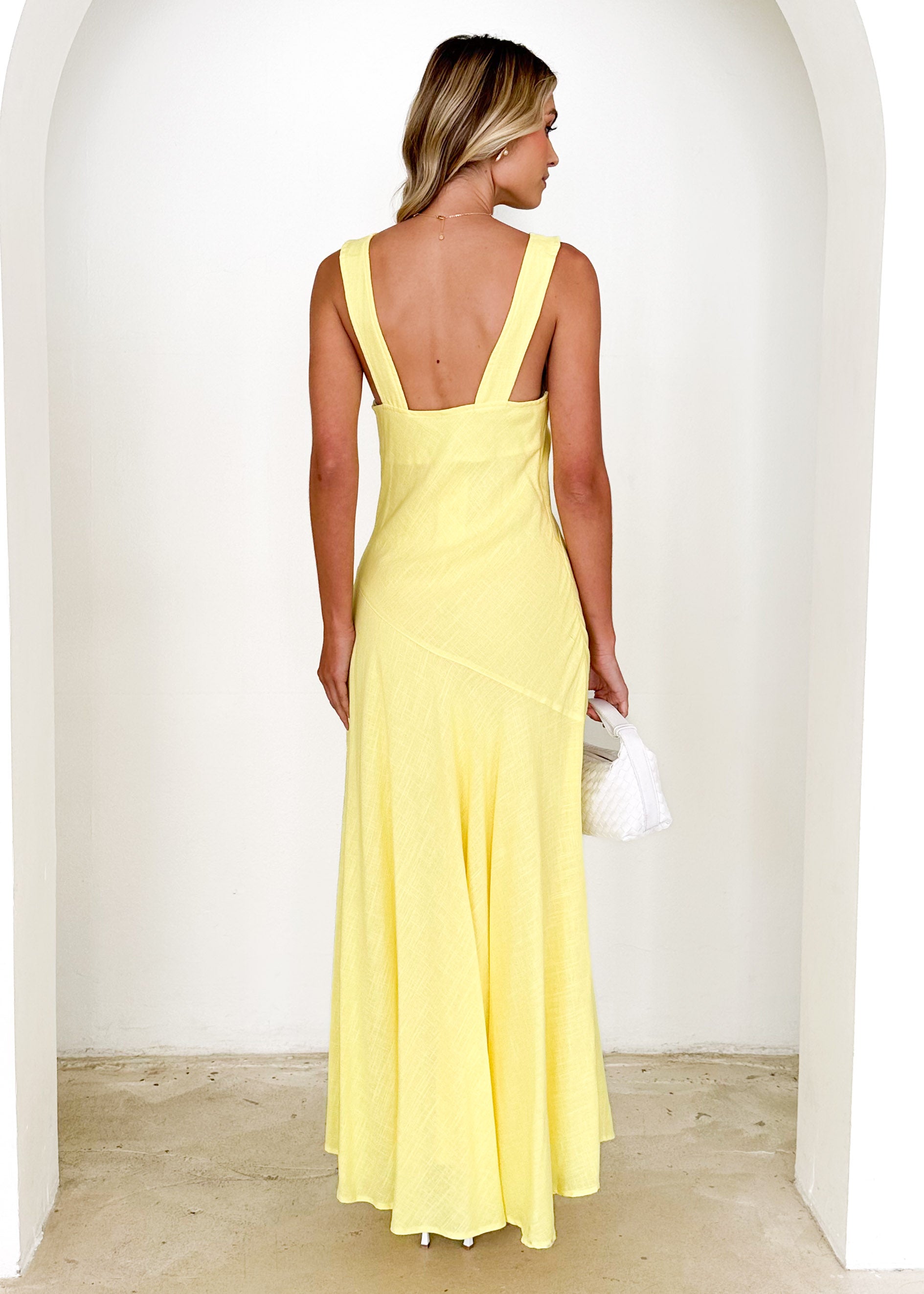 Orabelle Maxi Dress - Lemon