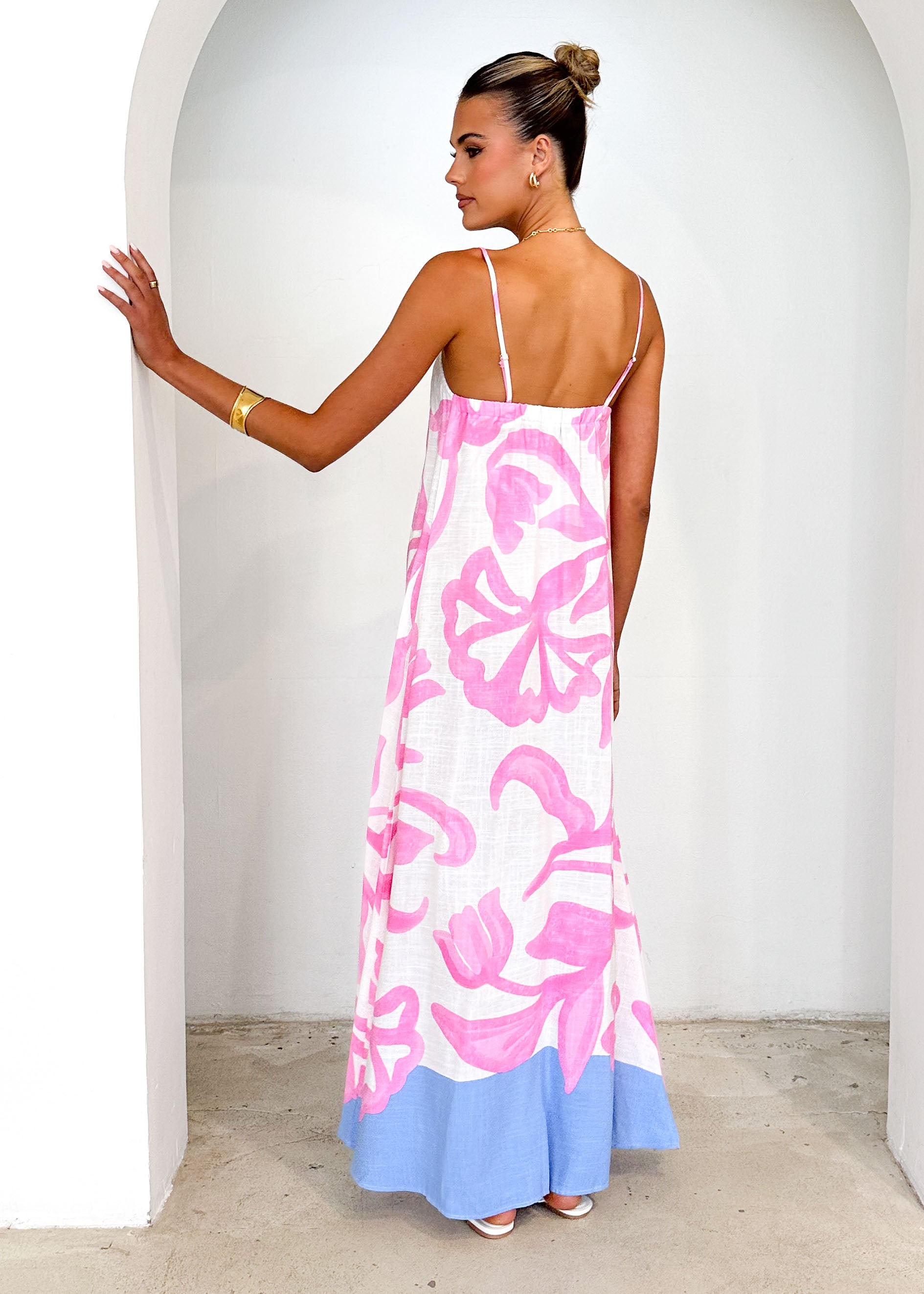 Talisa Maxi Dress - Lila Flower