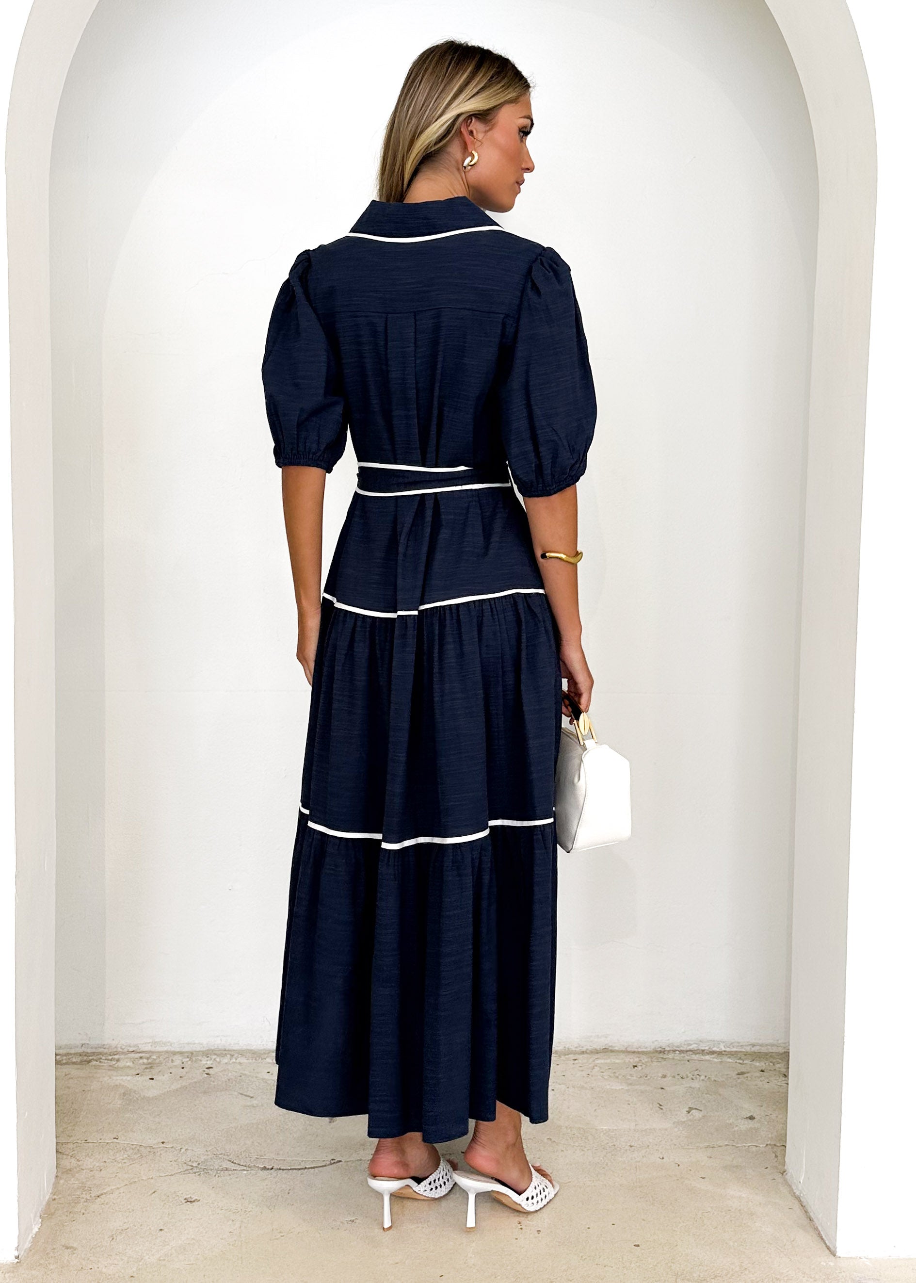 Lumo Maxi Dress - Navy