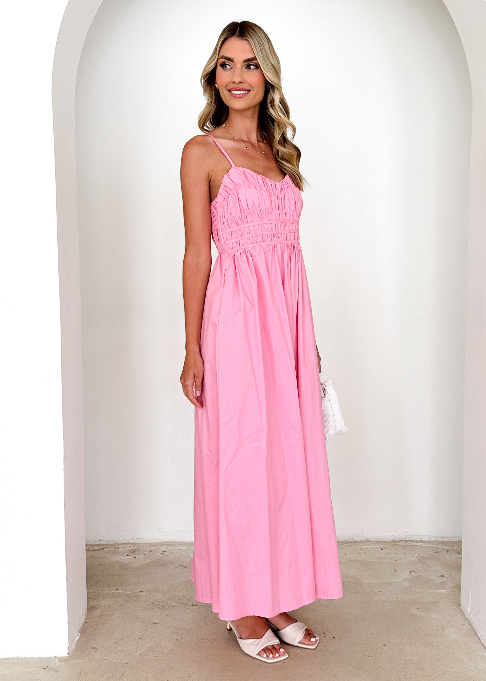 Serafina Maxi Dress - Pink