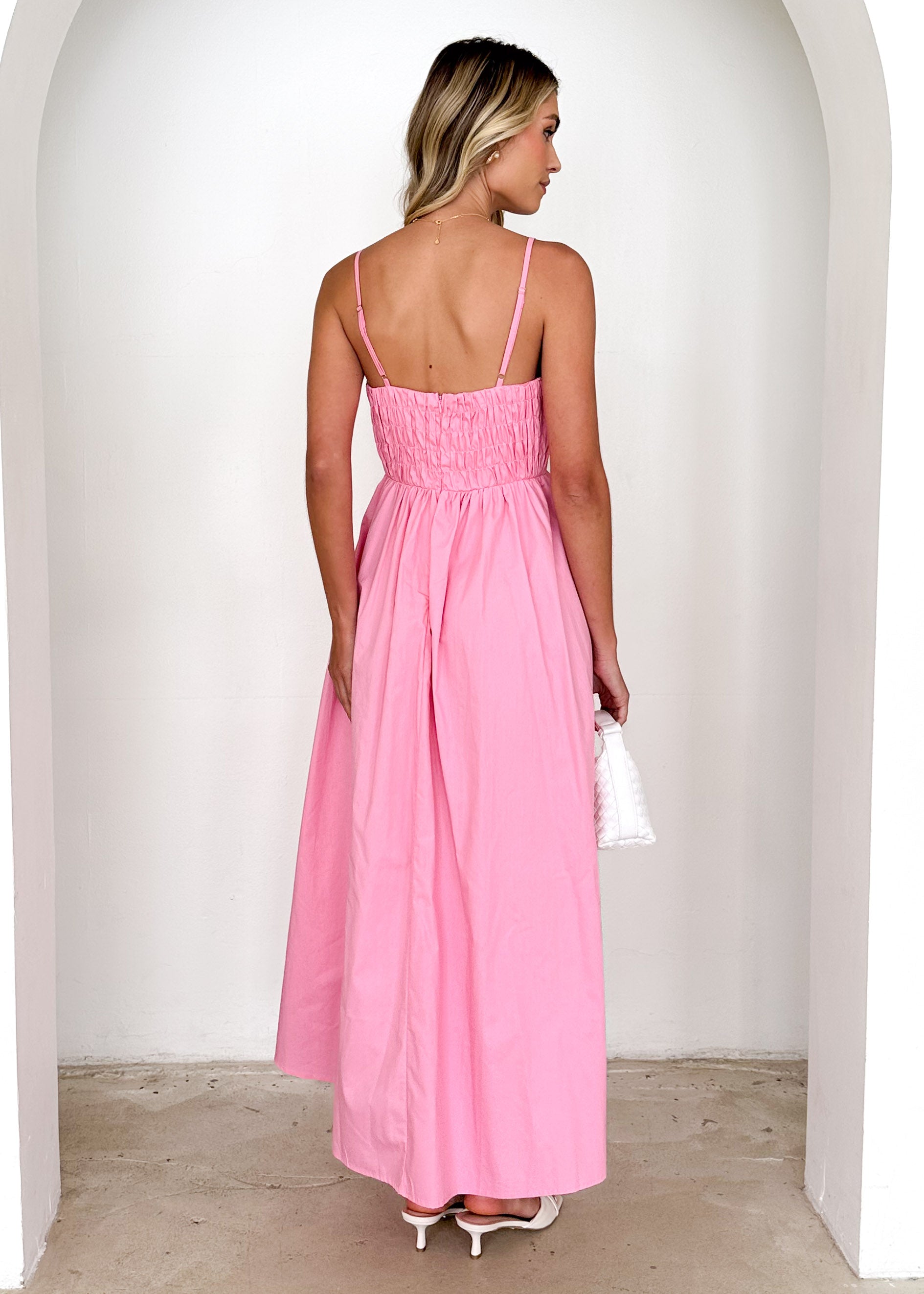 Serafina Maxi Dress - Pink