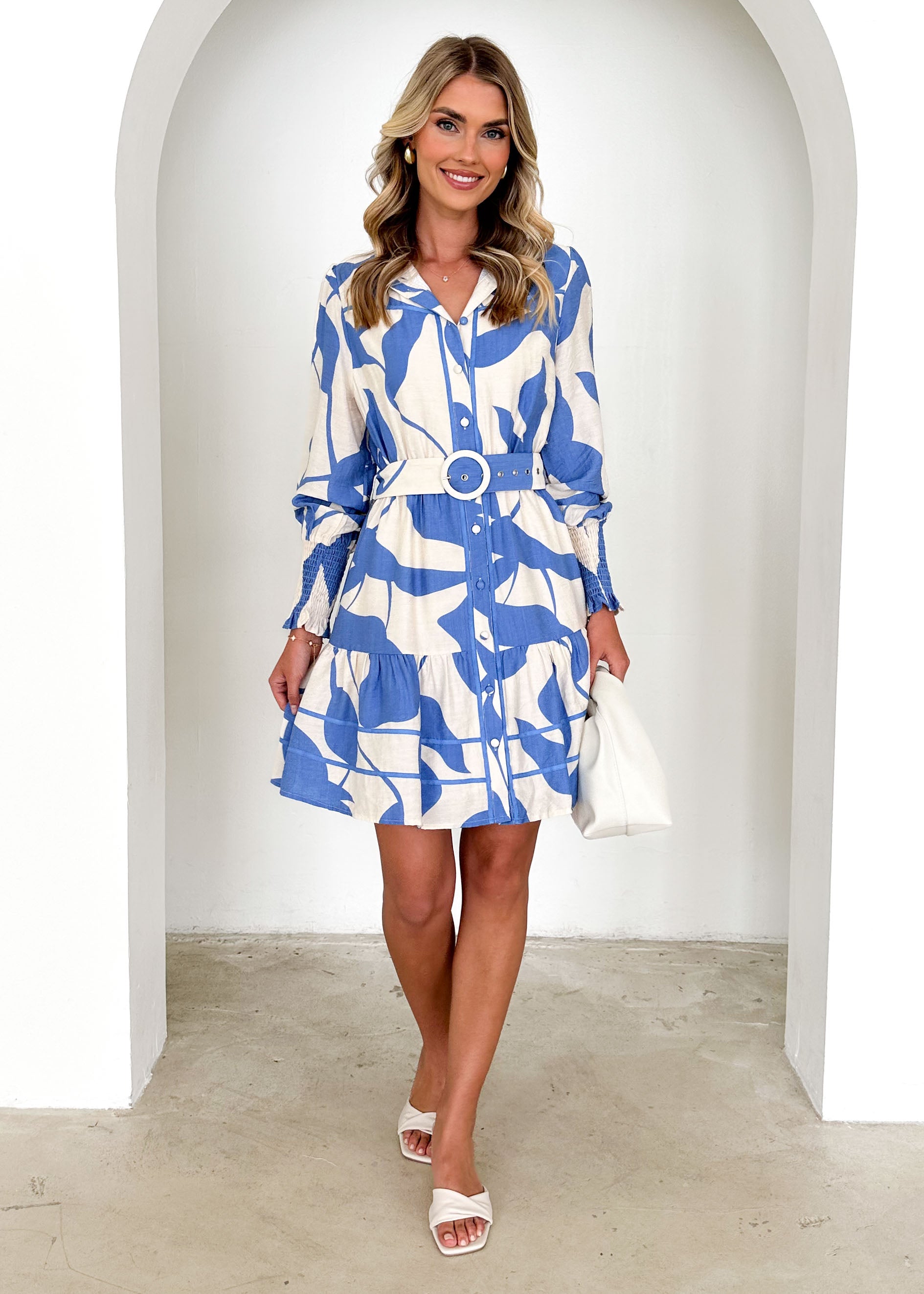 Impala Dress - Cornflower Blue