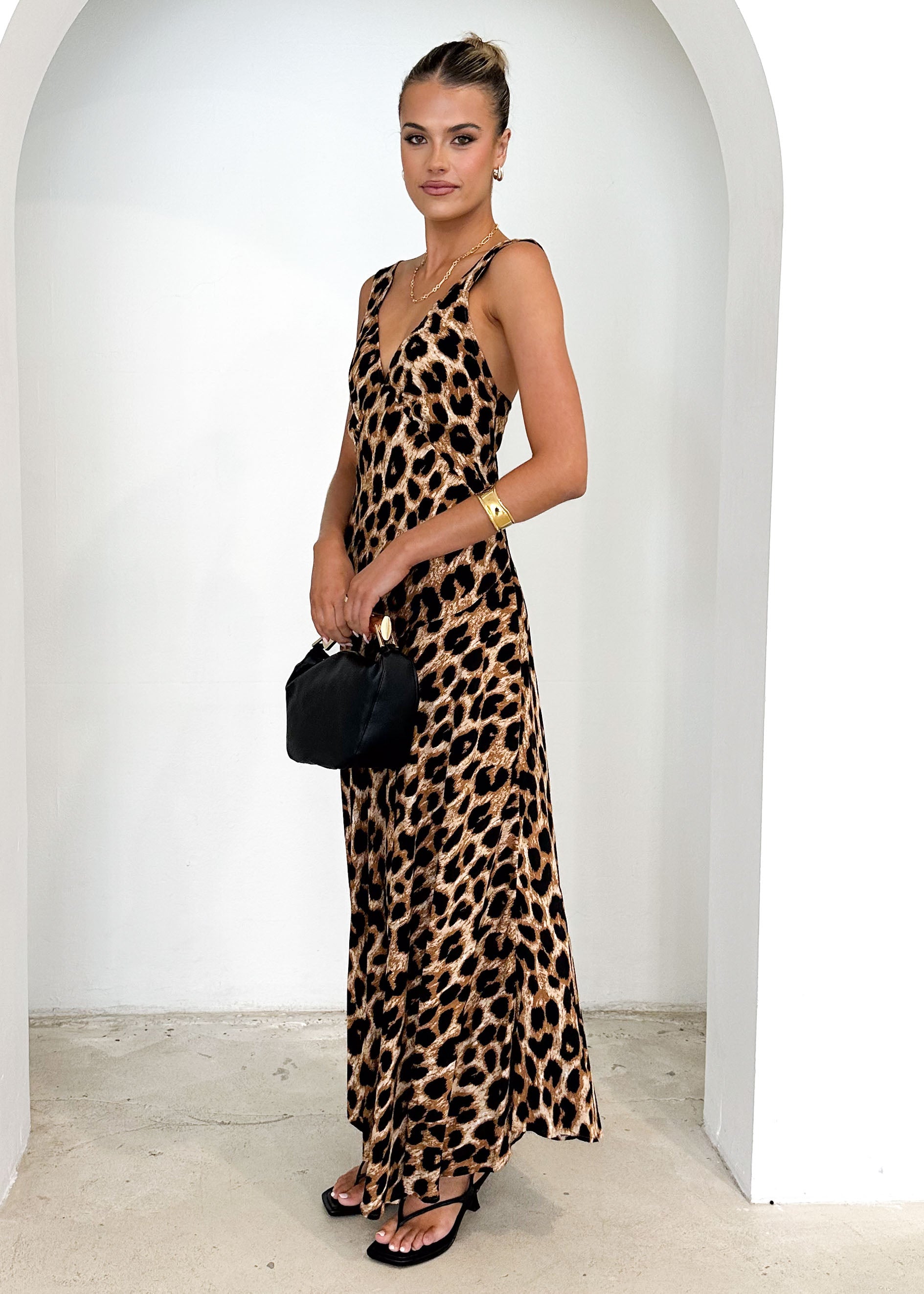 Orabelle Maxi Dress - Leopard