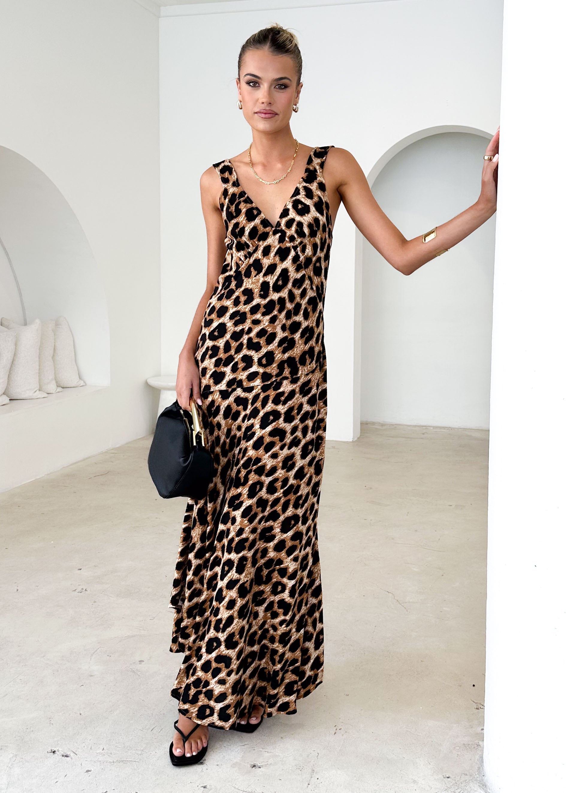 Orabelle Maxi Dress - Leopard