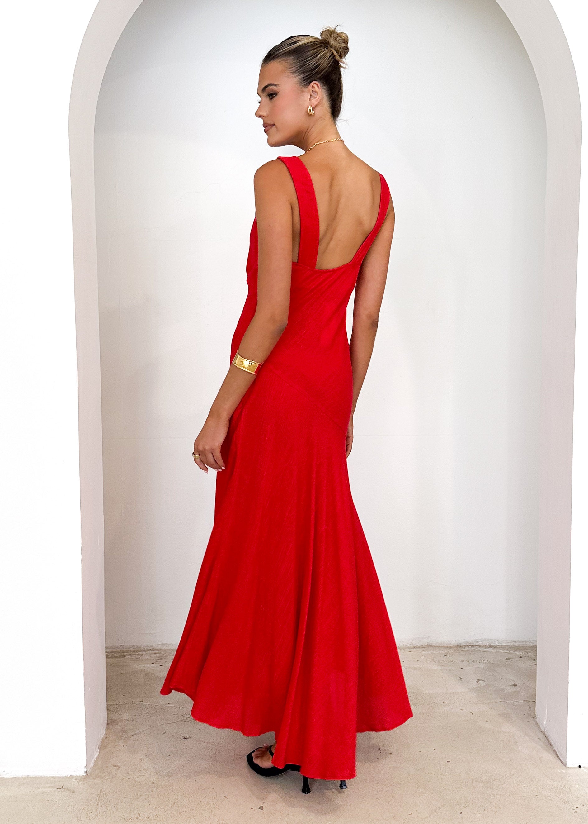 Orabelle Maxi Dress - Red