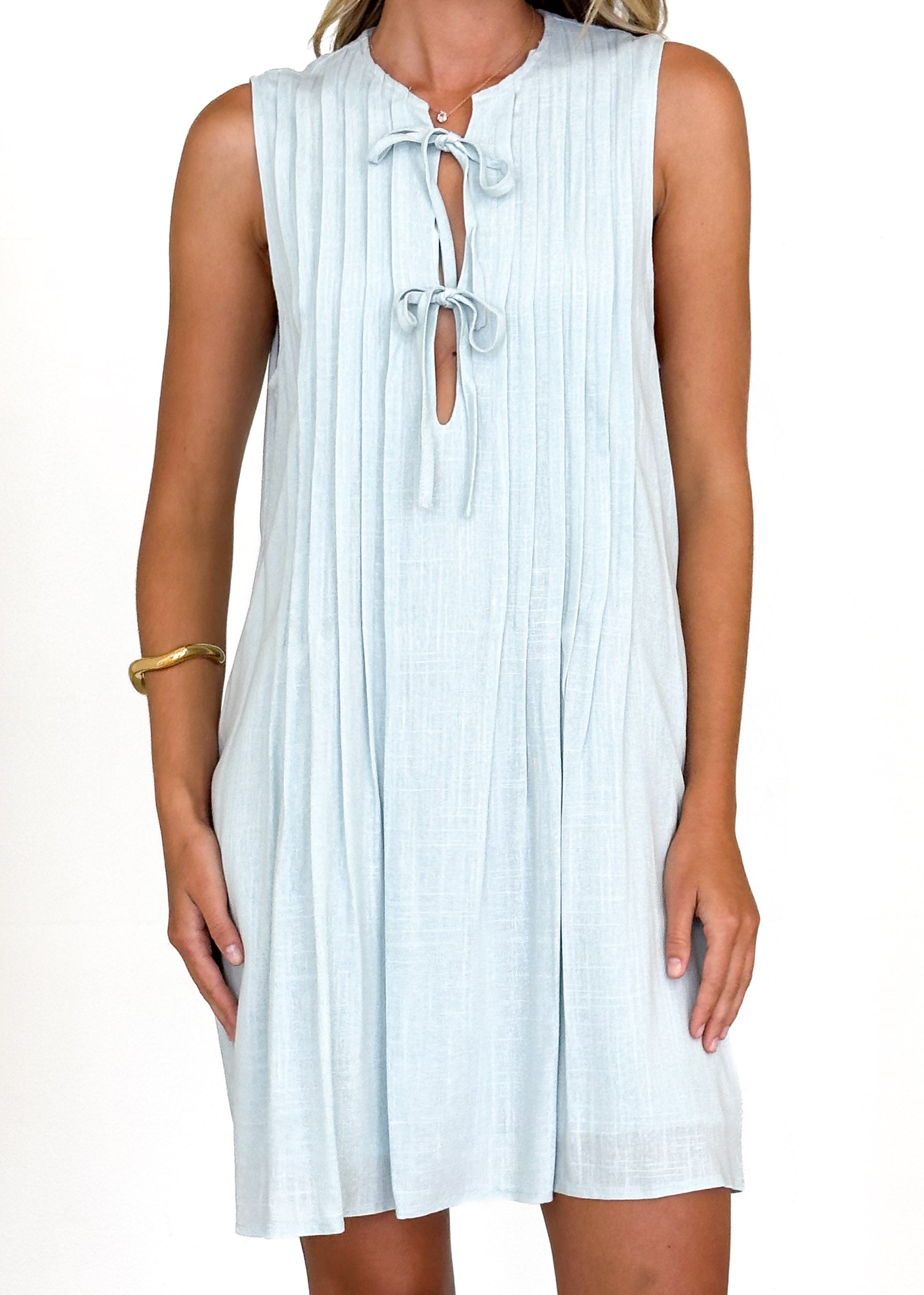 Maitland Dress - Sky Blue