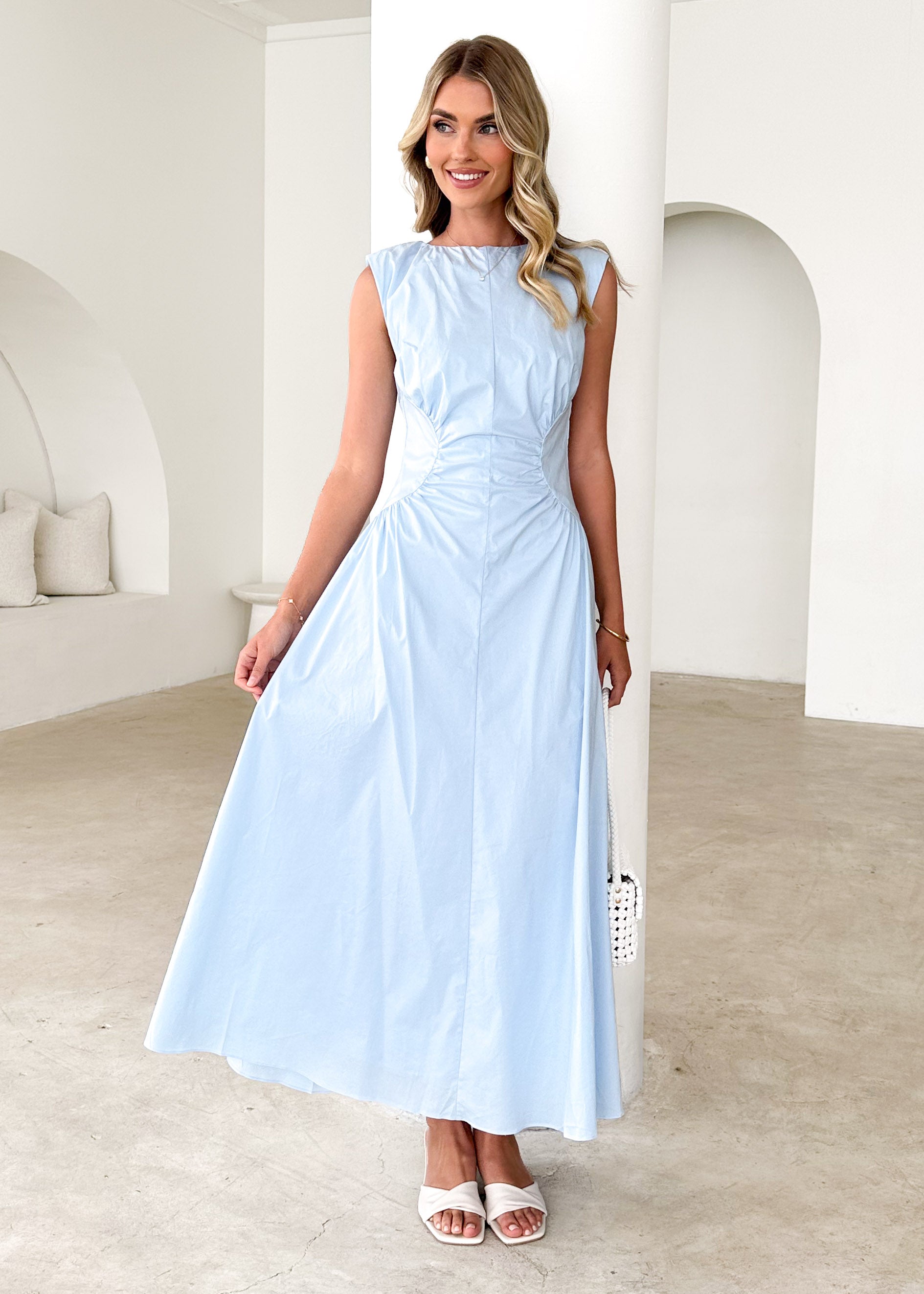 Sabbath Maxi Dress - Sky Blue