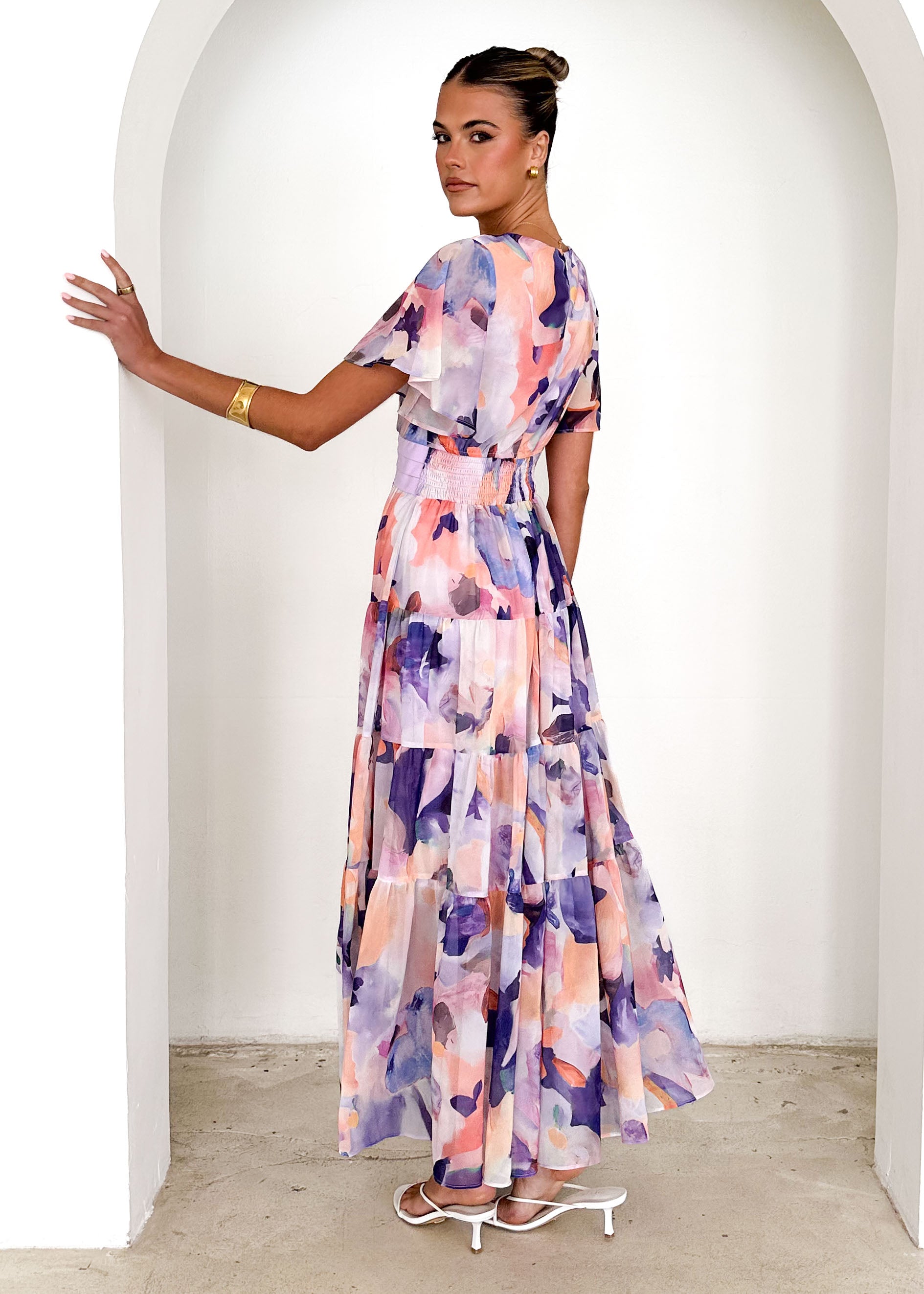 Gracelands Maxi Dress - Lilac Garden